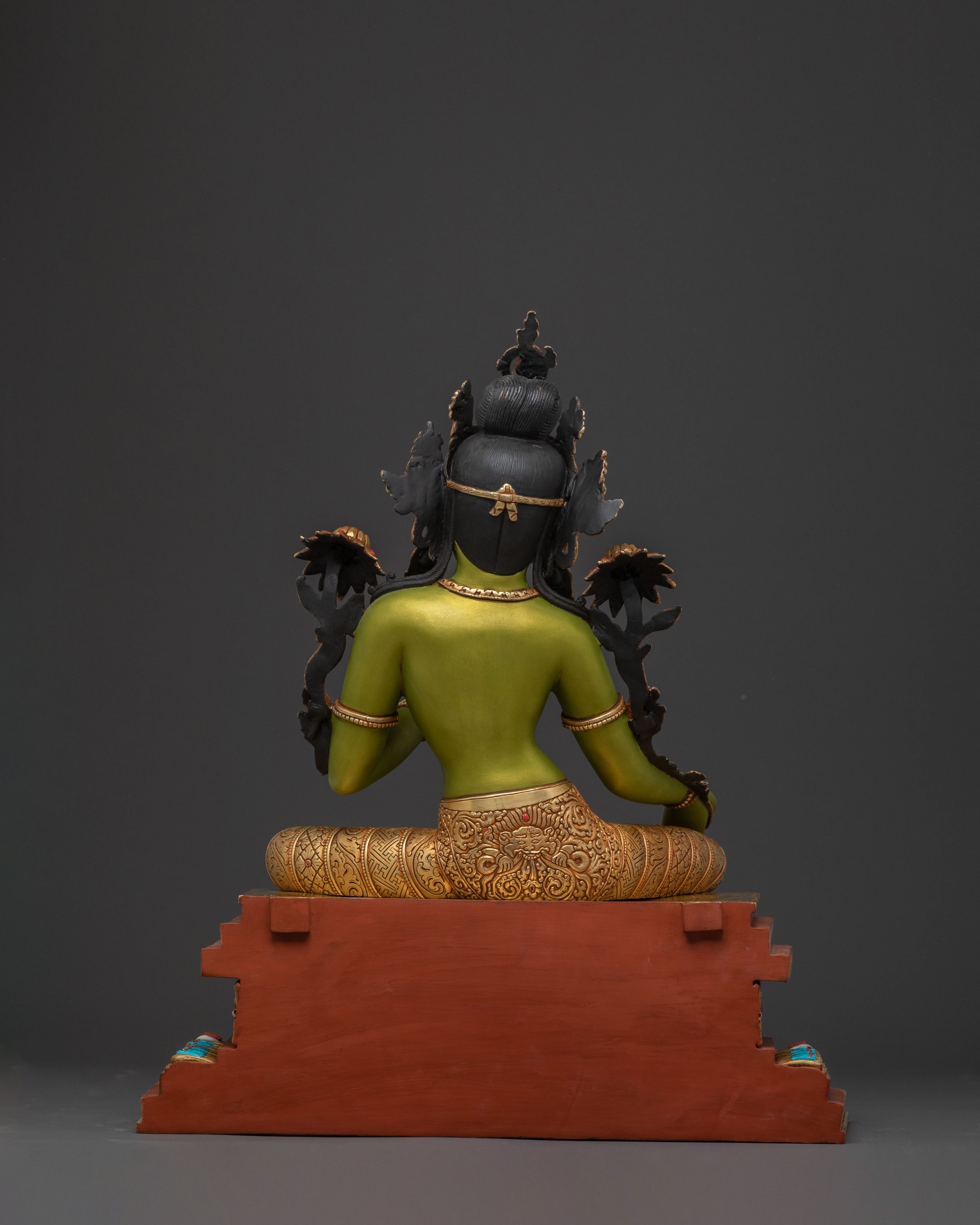 Magnificence Green Tara Sculpture | Swift Compassion