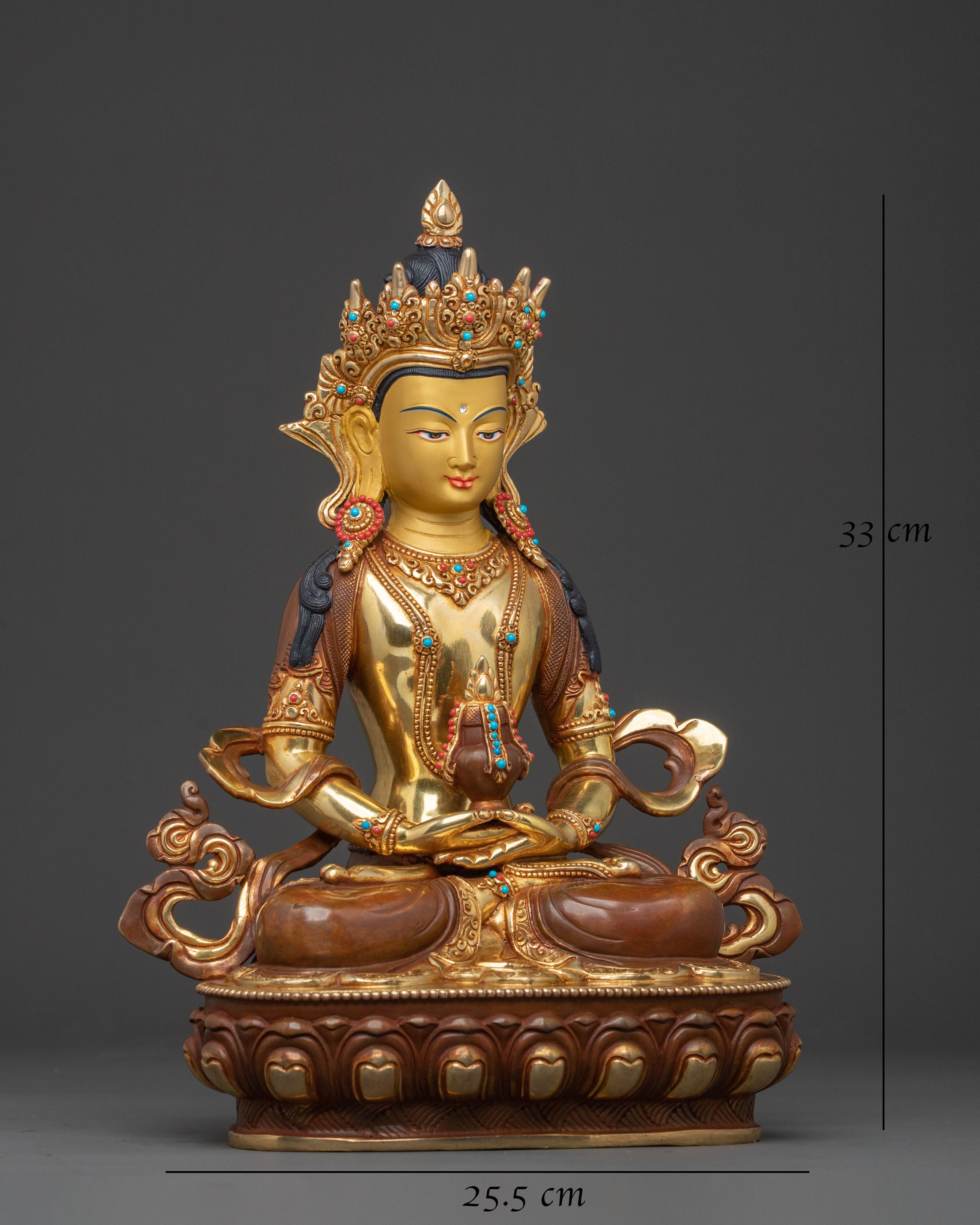 Amitayus Buddha Statue | Buddhist Icon of Infinite Life