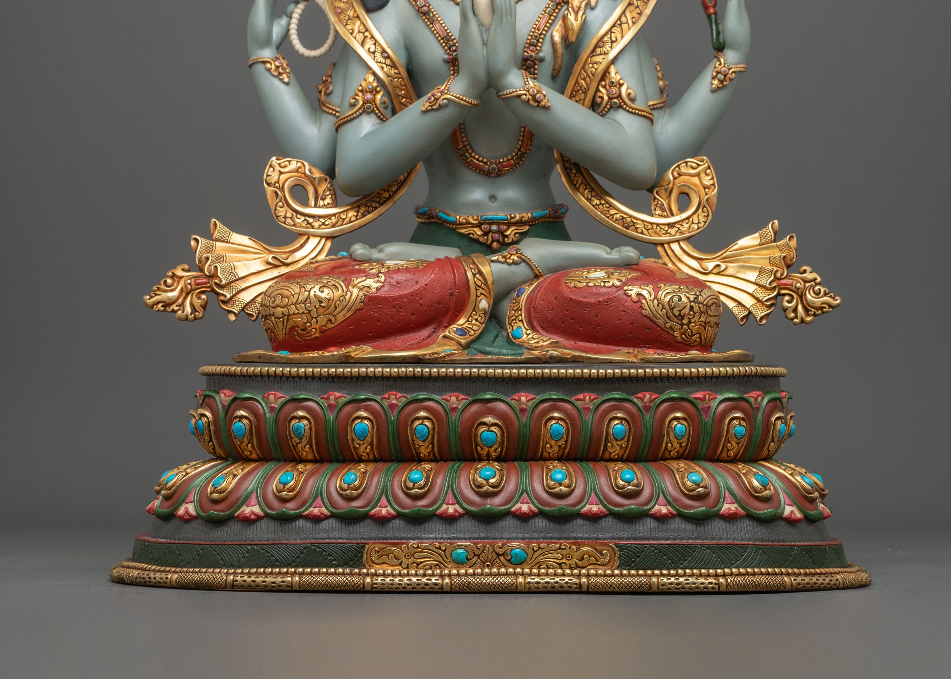 Chenrezig "Avalokiteshvara" Statue | Tibetan Buddhist Figurine
