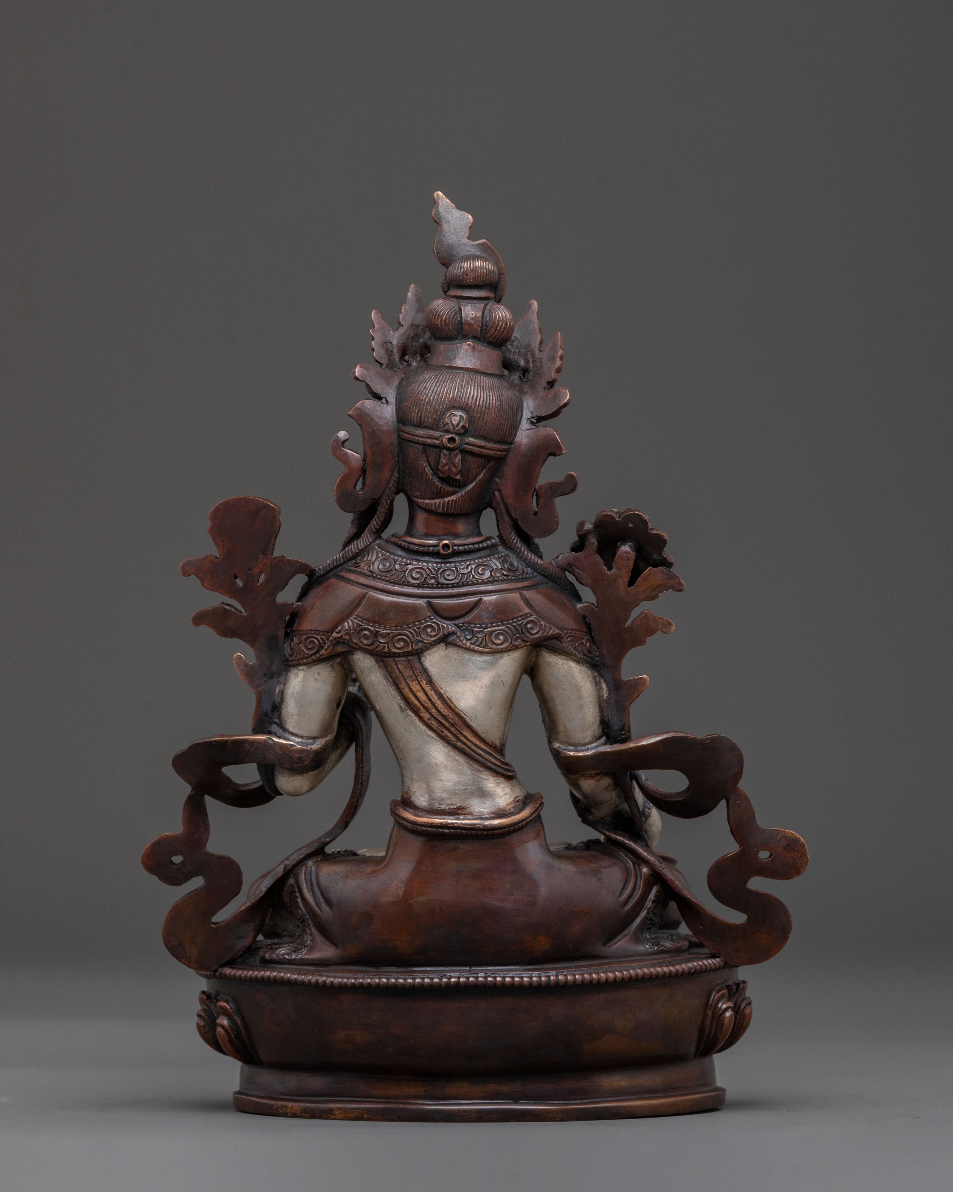 White Tara Spiritual Statue | Healing Goddess