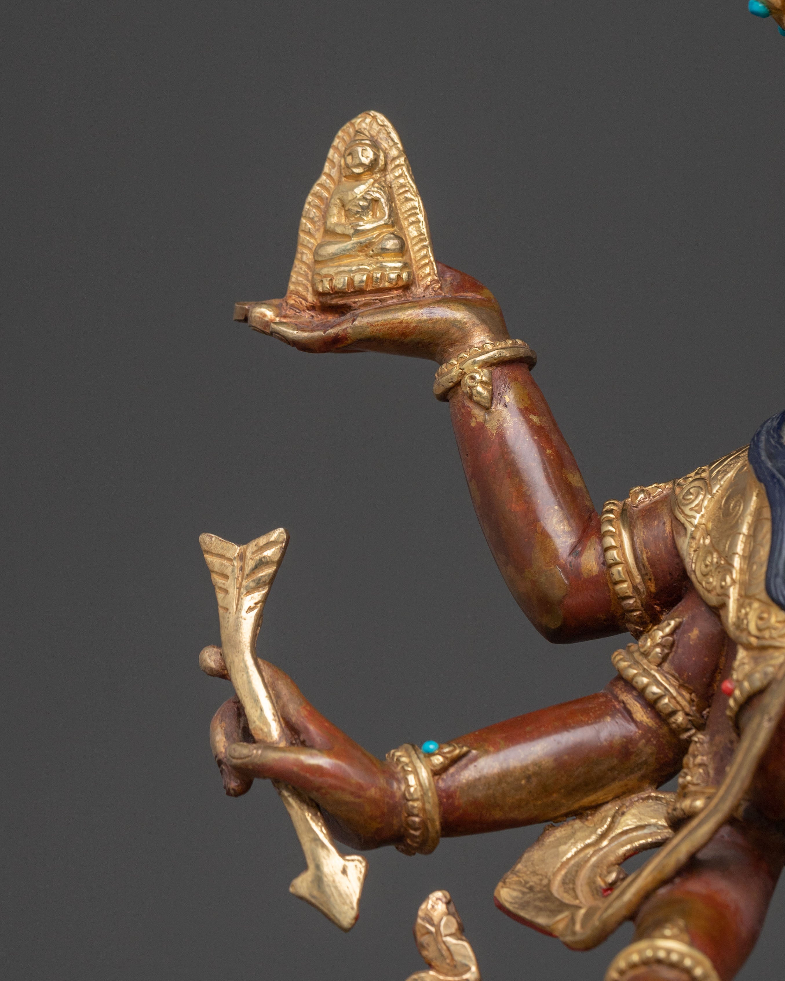 Namgyalma: 24K Gold Gilded Blessing Statue