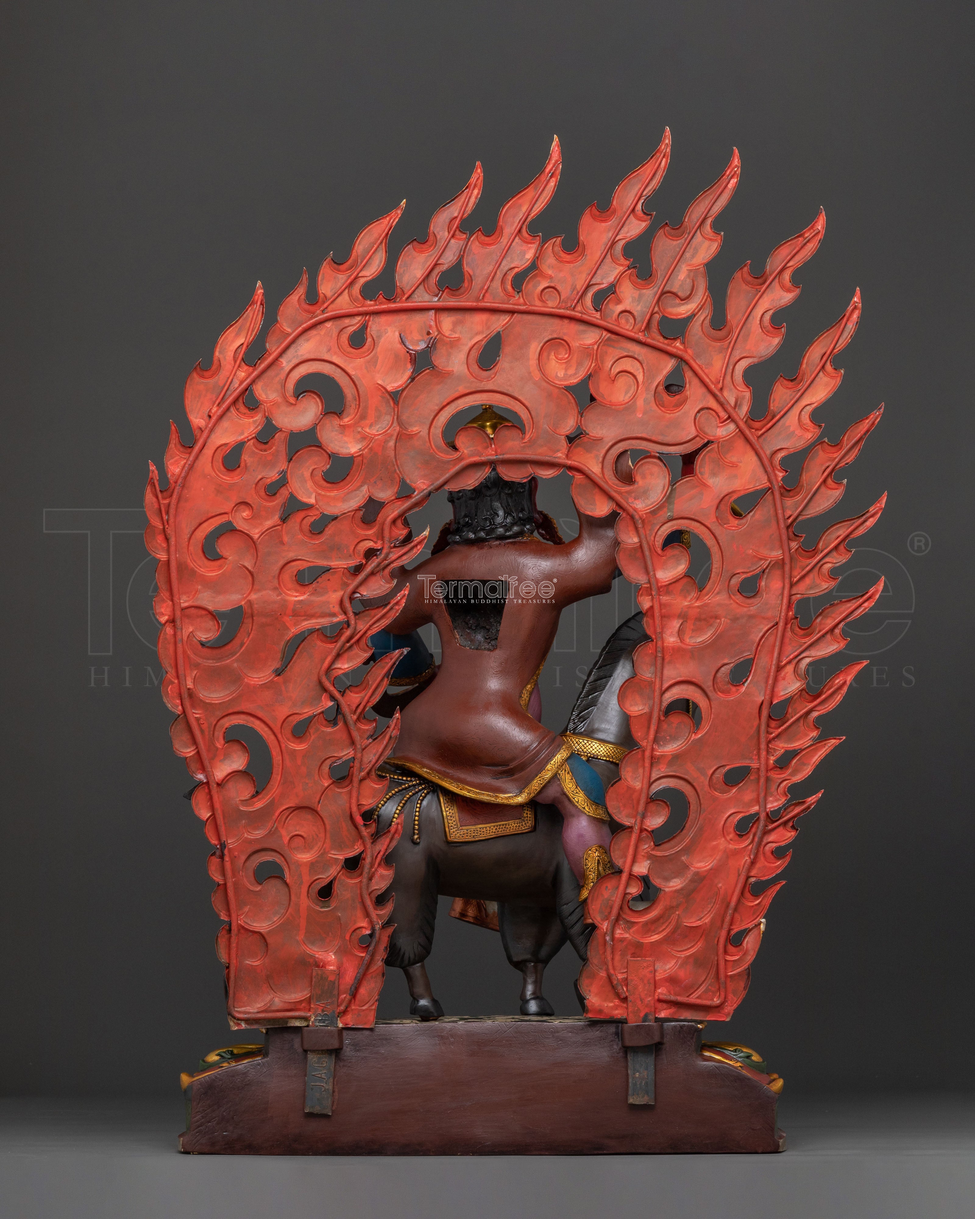 Damchen Garwai Nagpo: Tibetan Wrathful Protector Deity