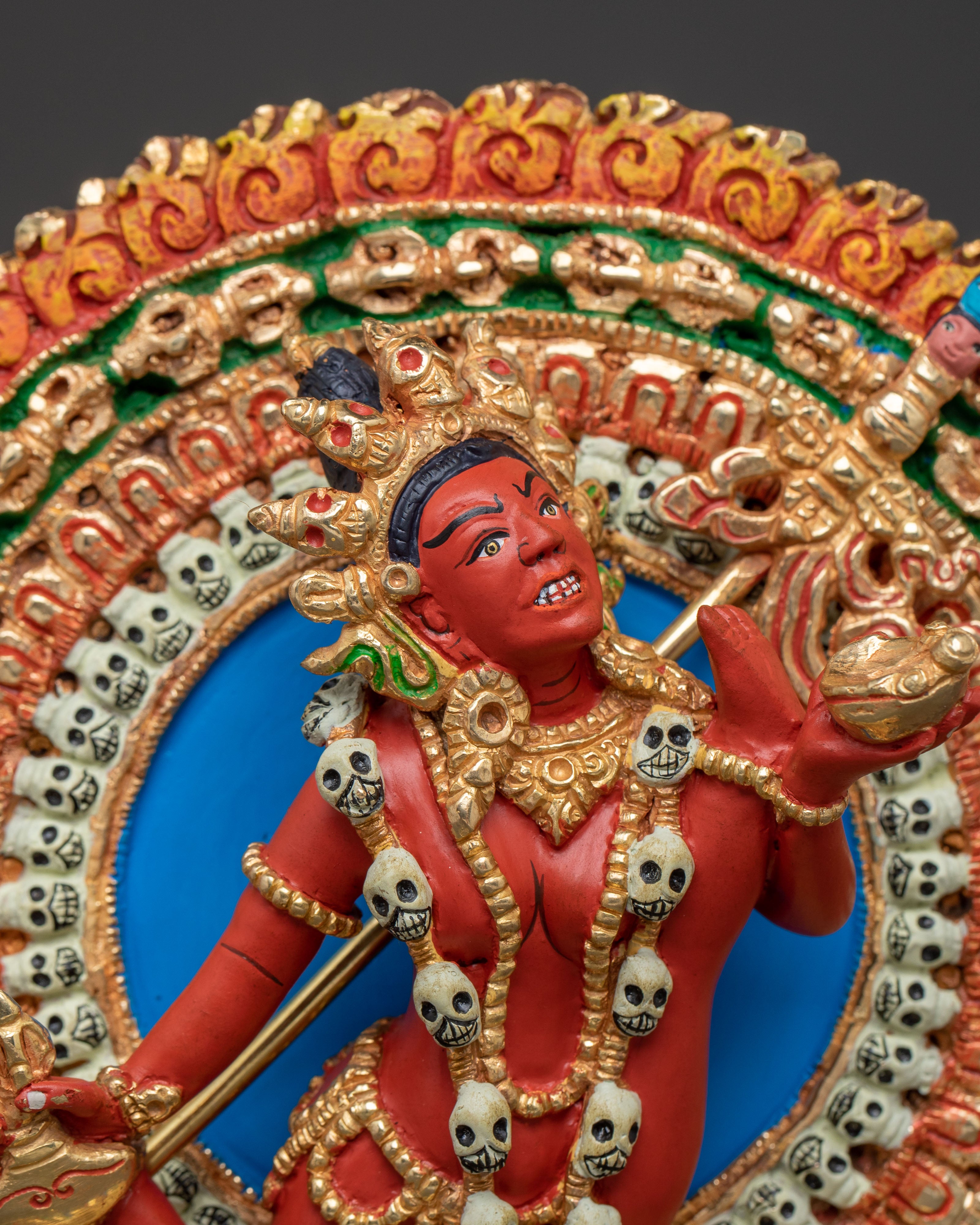 Flying Vajrayogini: A Divine Statue of Radiant Energy