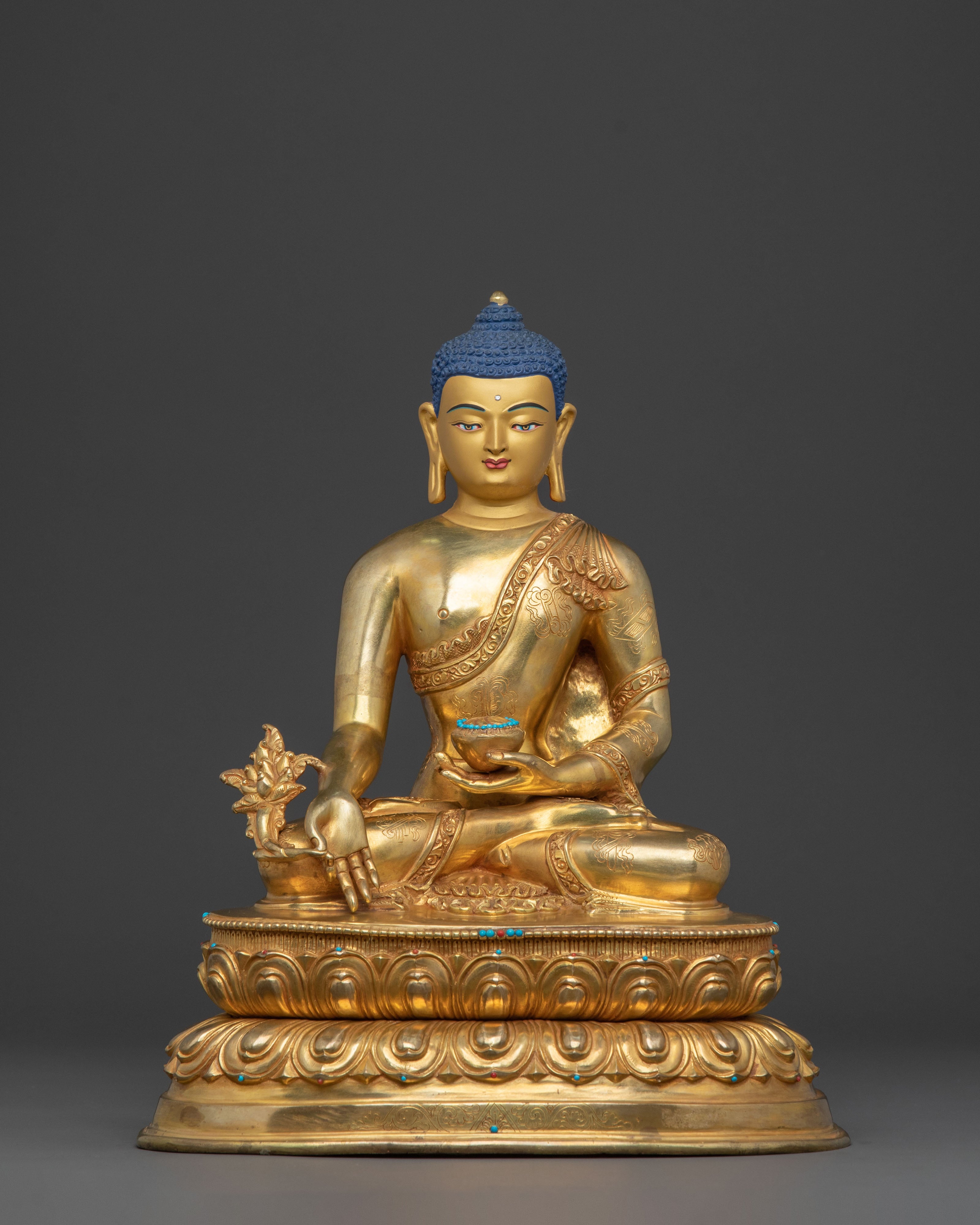 Medicine Buddha Spiritual Statue | Healing Figurine