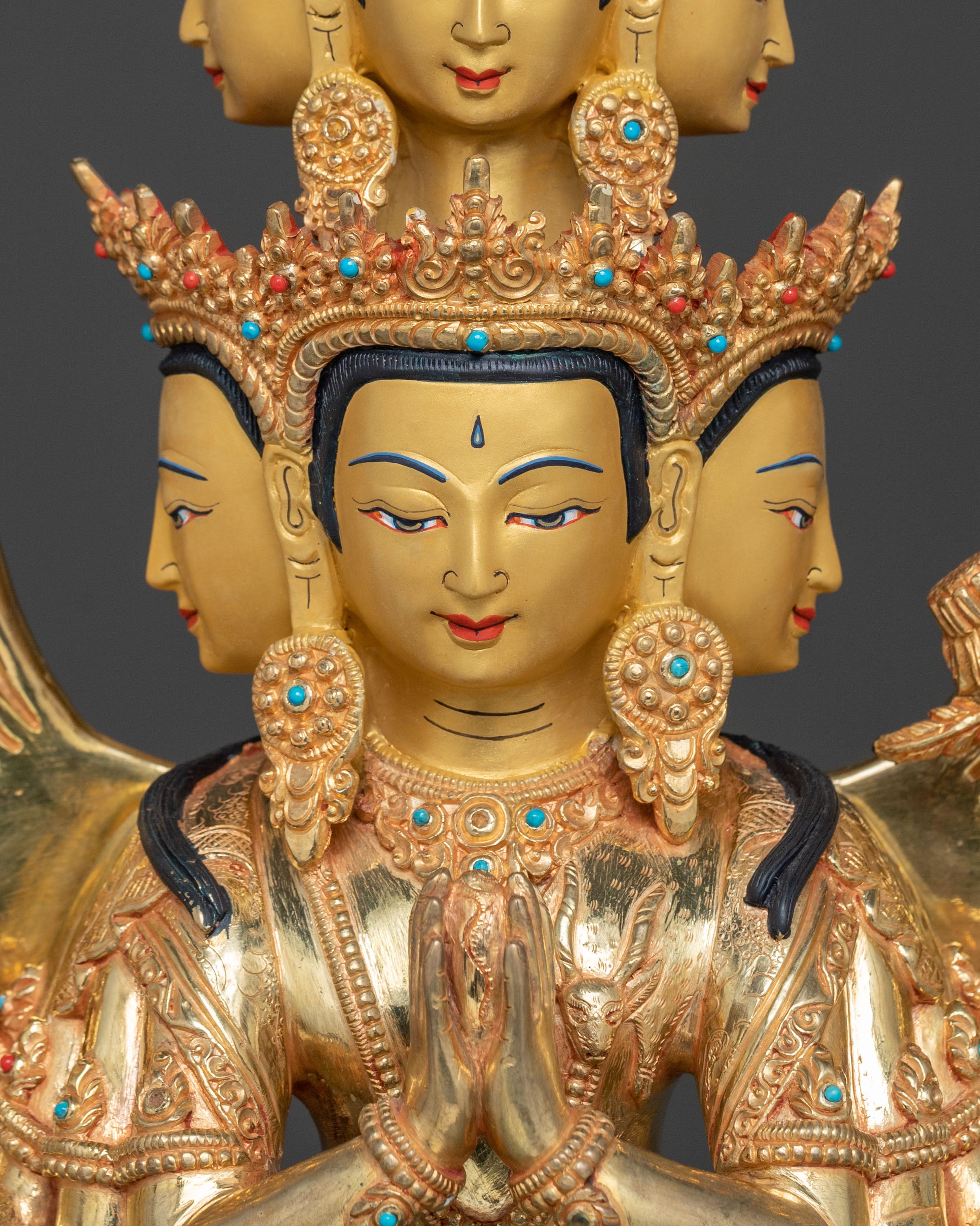 Thousand Armed Chenrezig Sacred Statue