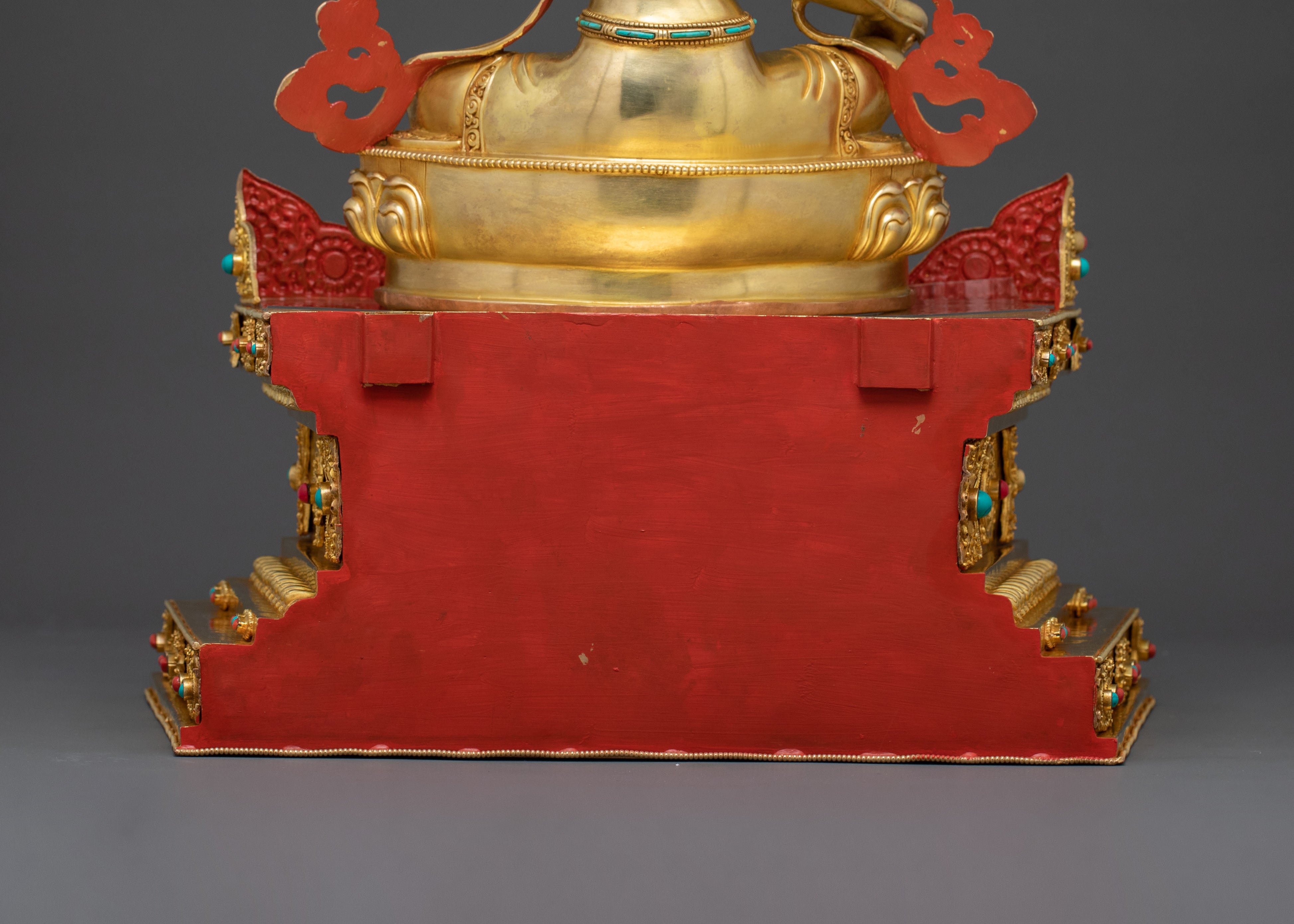 Seated Green Tara Goddess Sculpture | Compassion Goddess