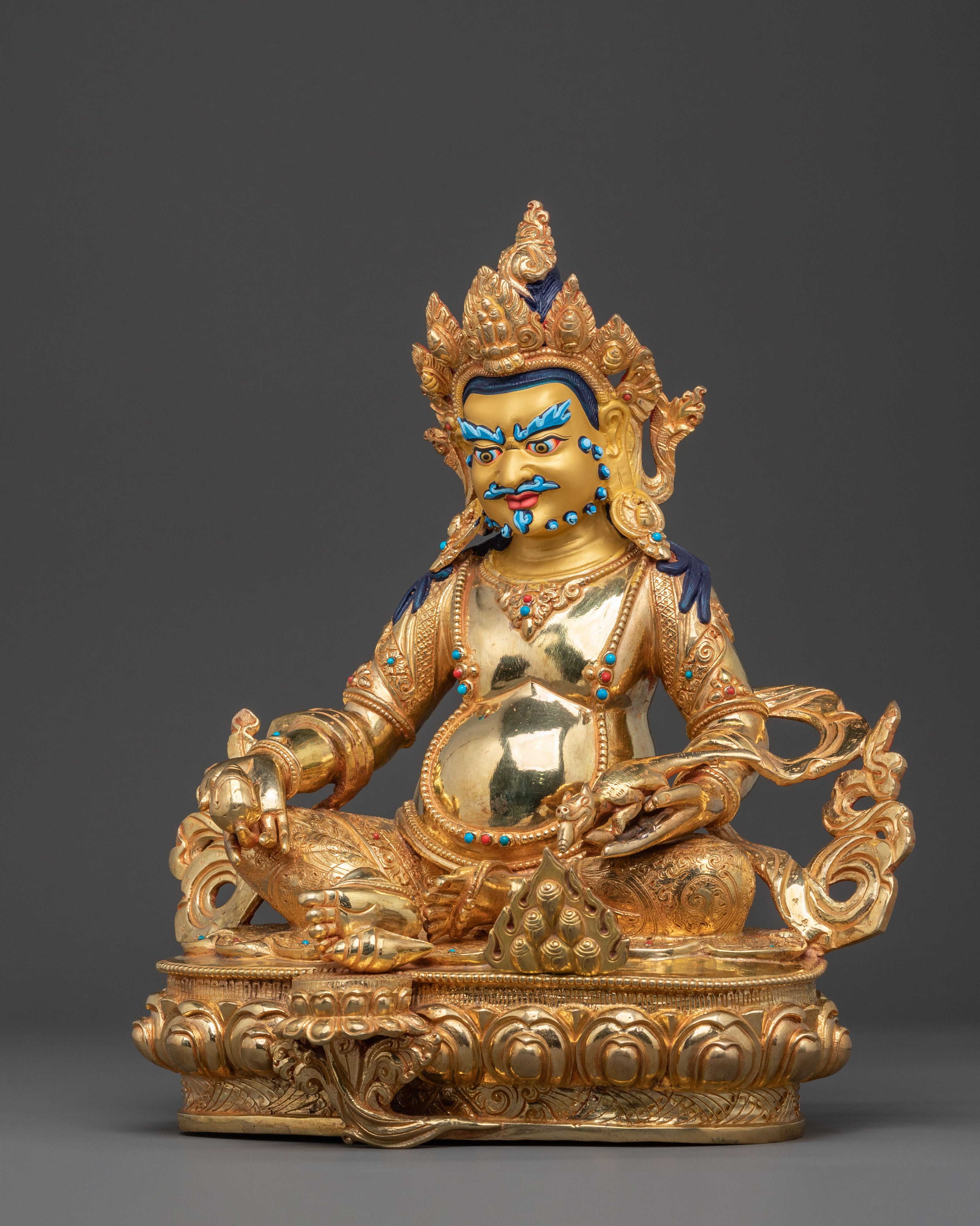 Dzambhala Abundant Blessings Statue | Home Decor