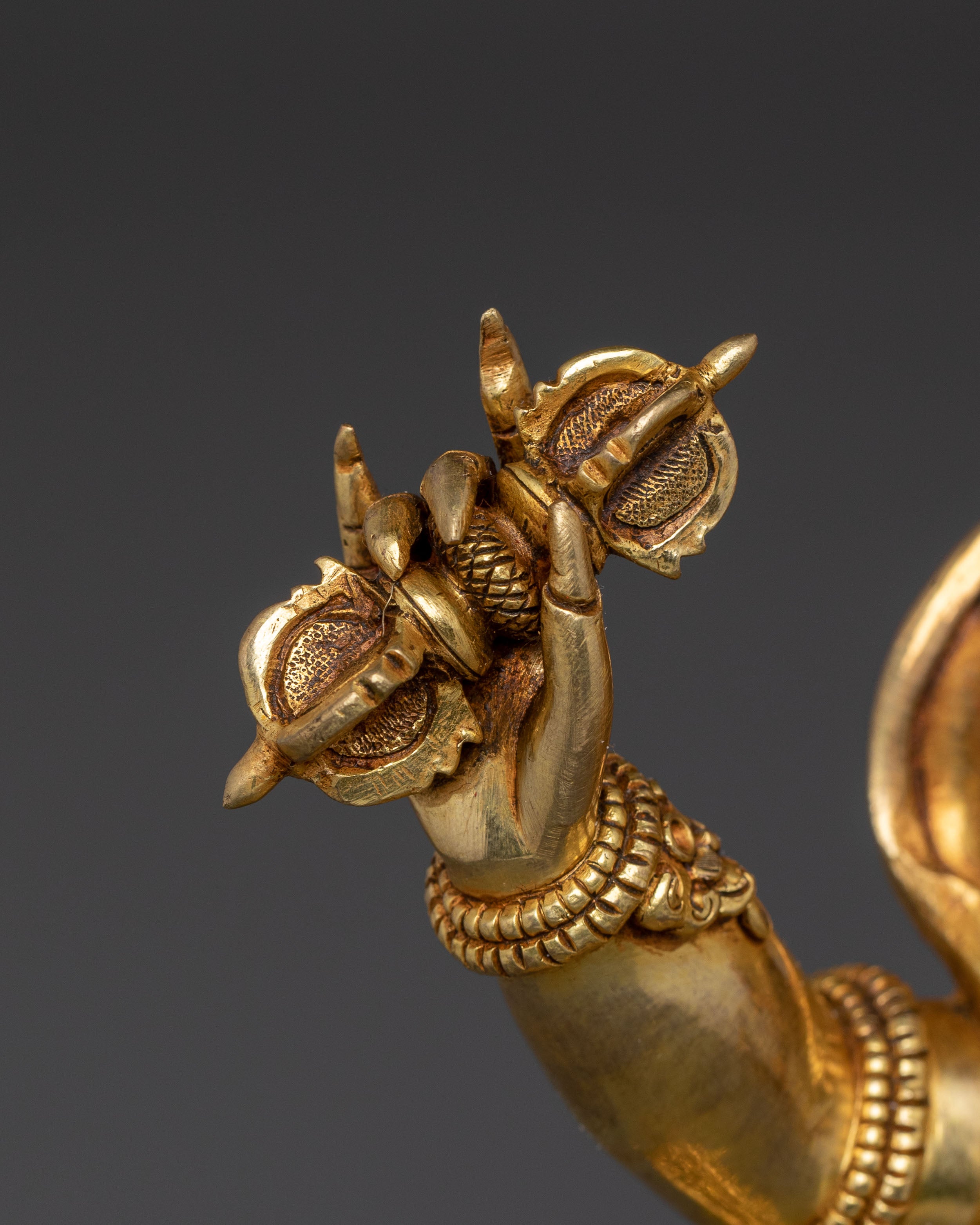 Vajrapani Wrathful Deity Sculpture | Protection and Strength Statue
