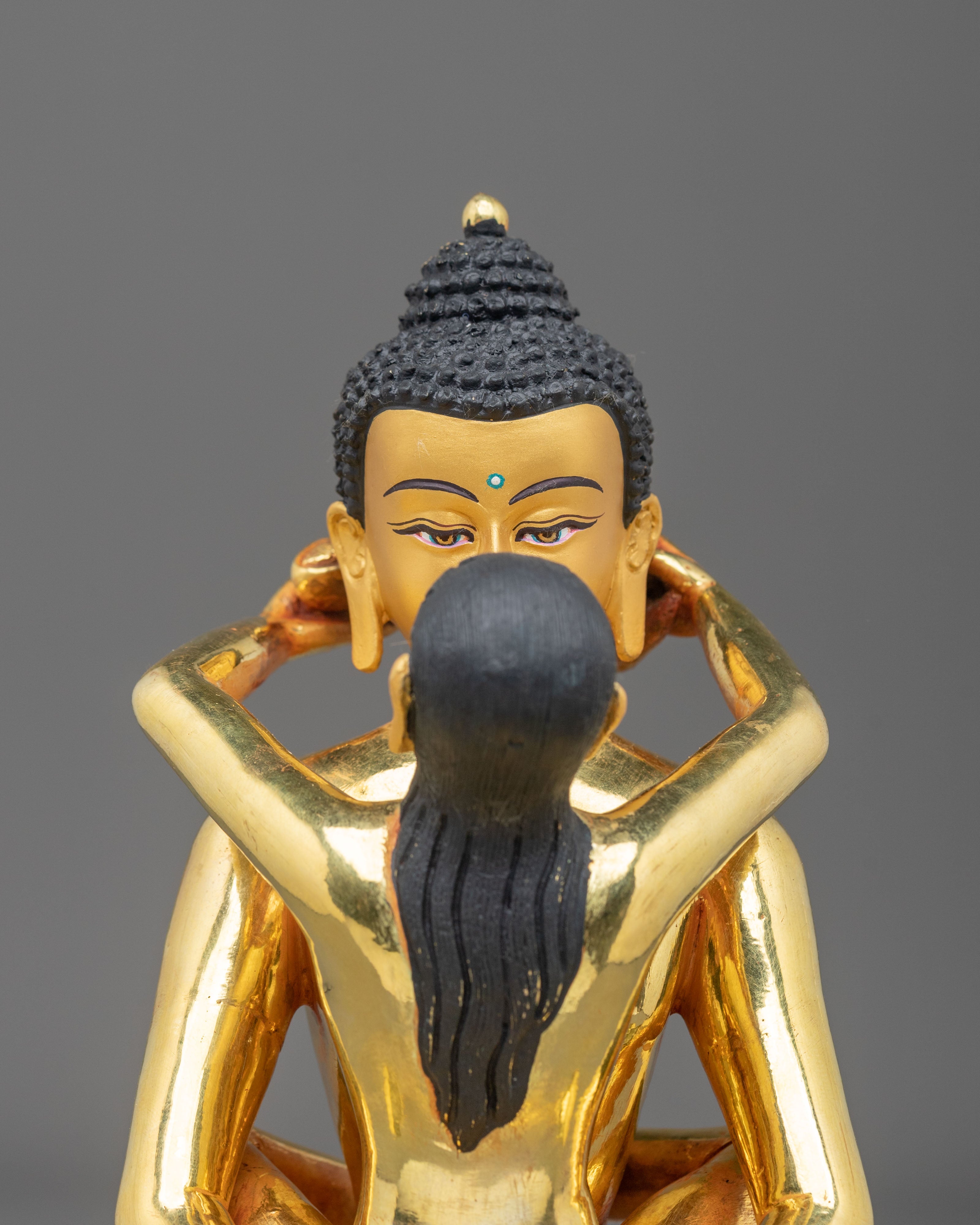 Samantabhadra with Consort Buddhist Sculpture | Sacred Figurine
