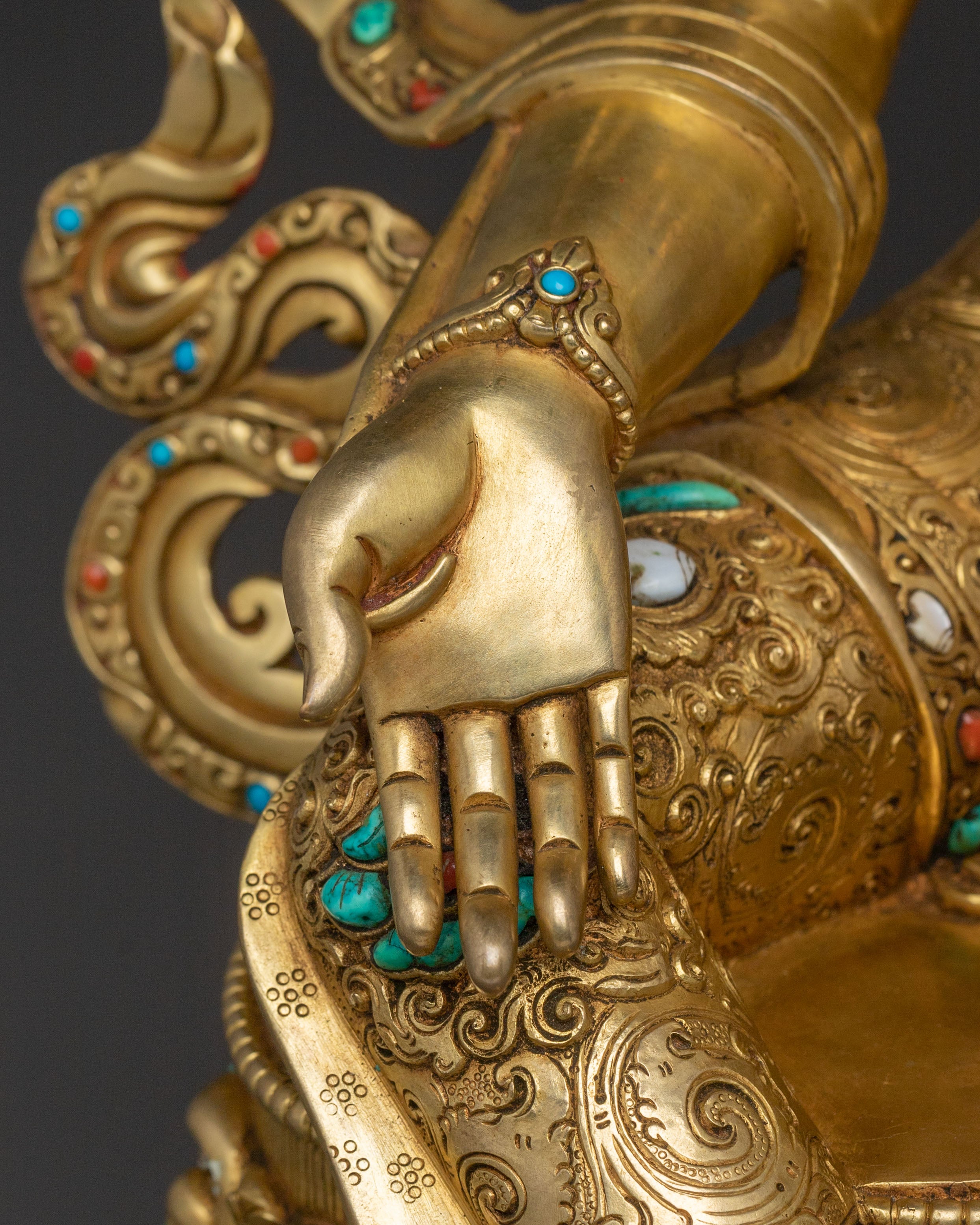 Green Tara Compassionate Statue | Protector of Life
