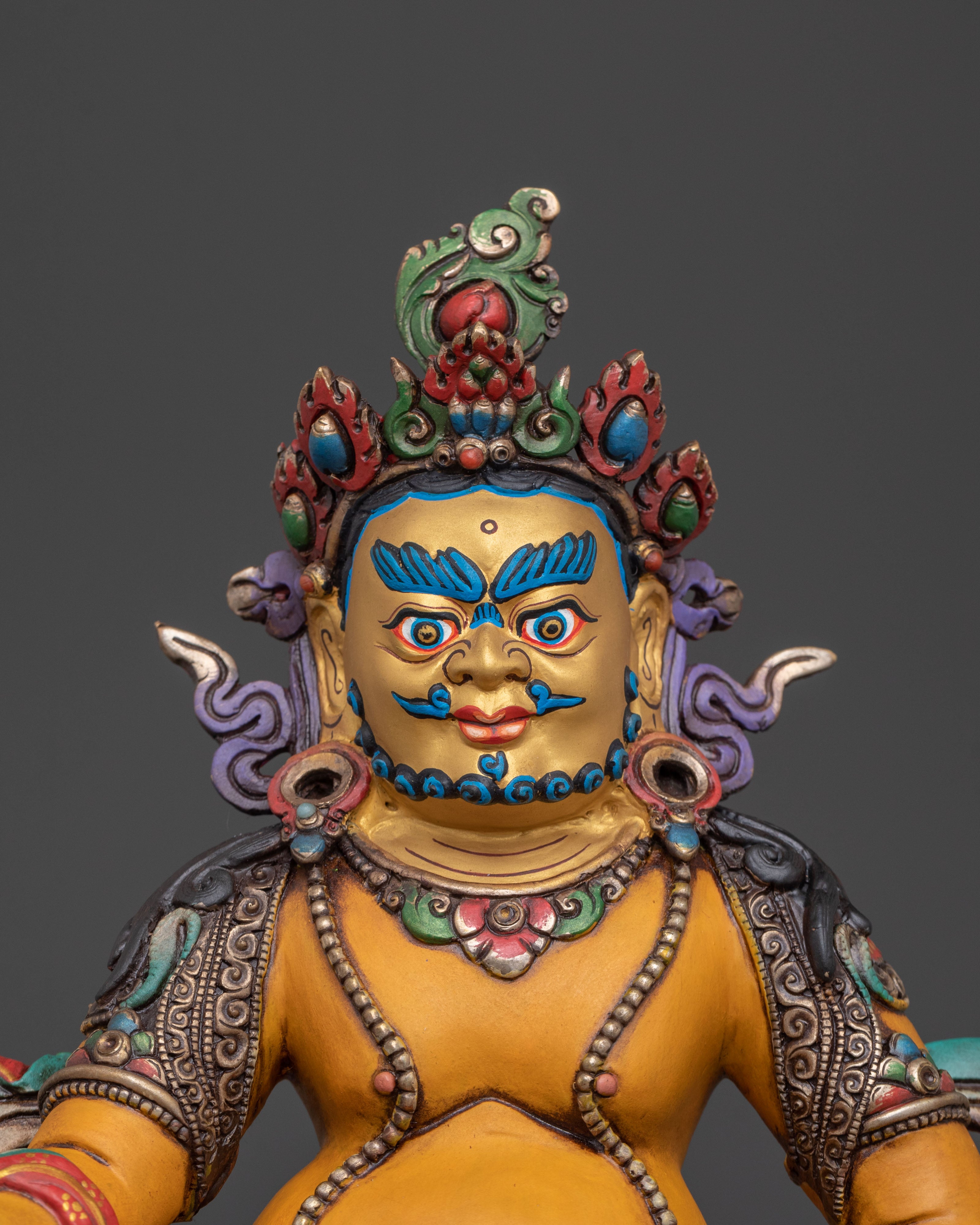 Dzambhala Statue | Tibetan Buddhist Wealth God