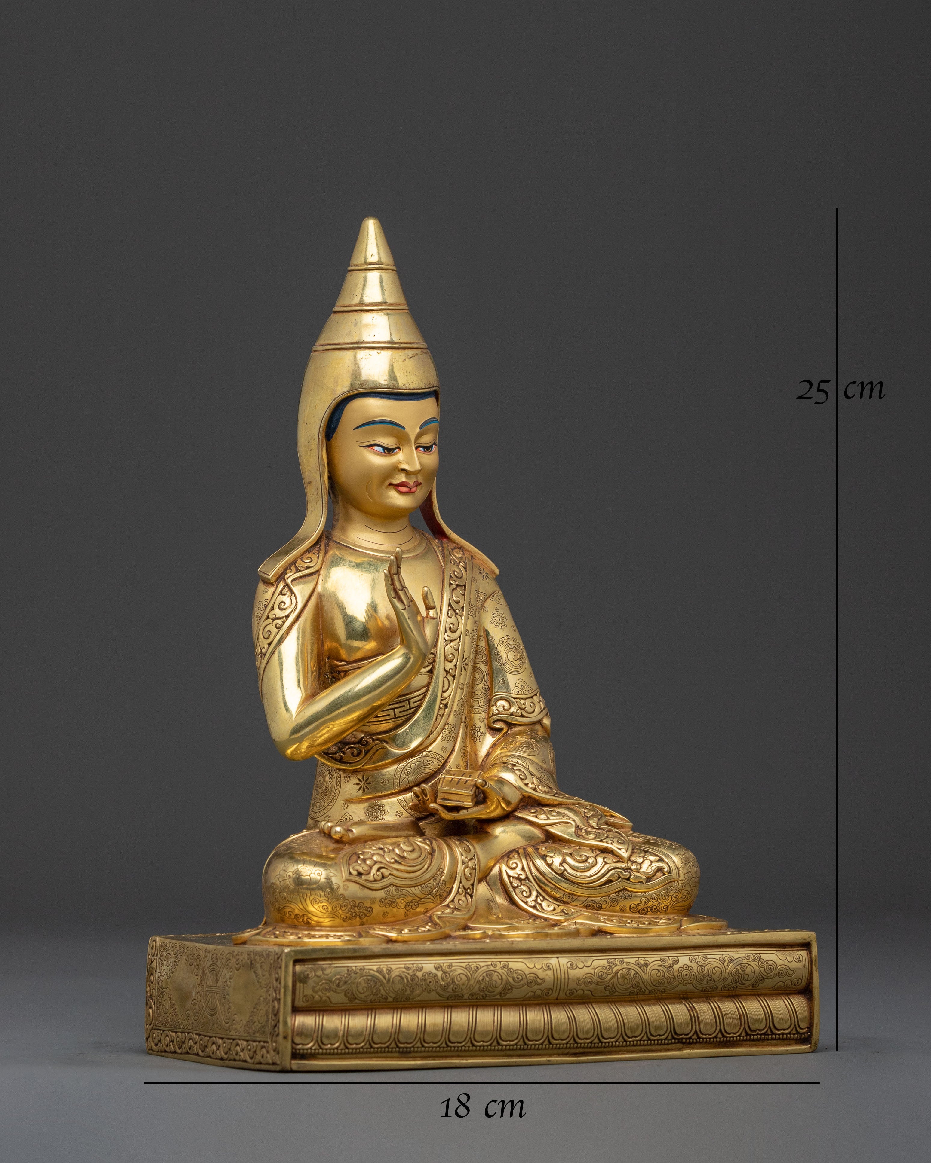 Shantarakshita Spiritual Guide Statue | Home Decor