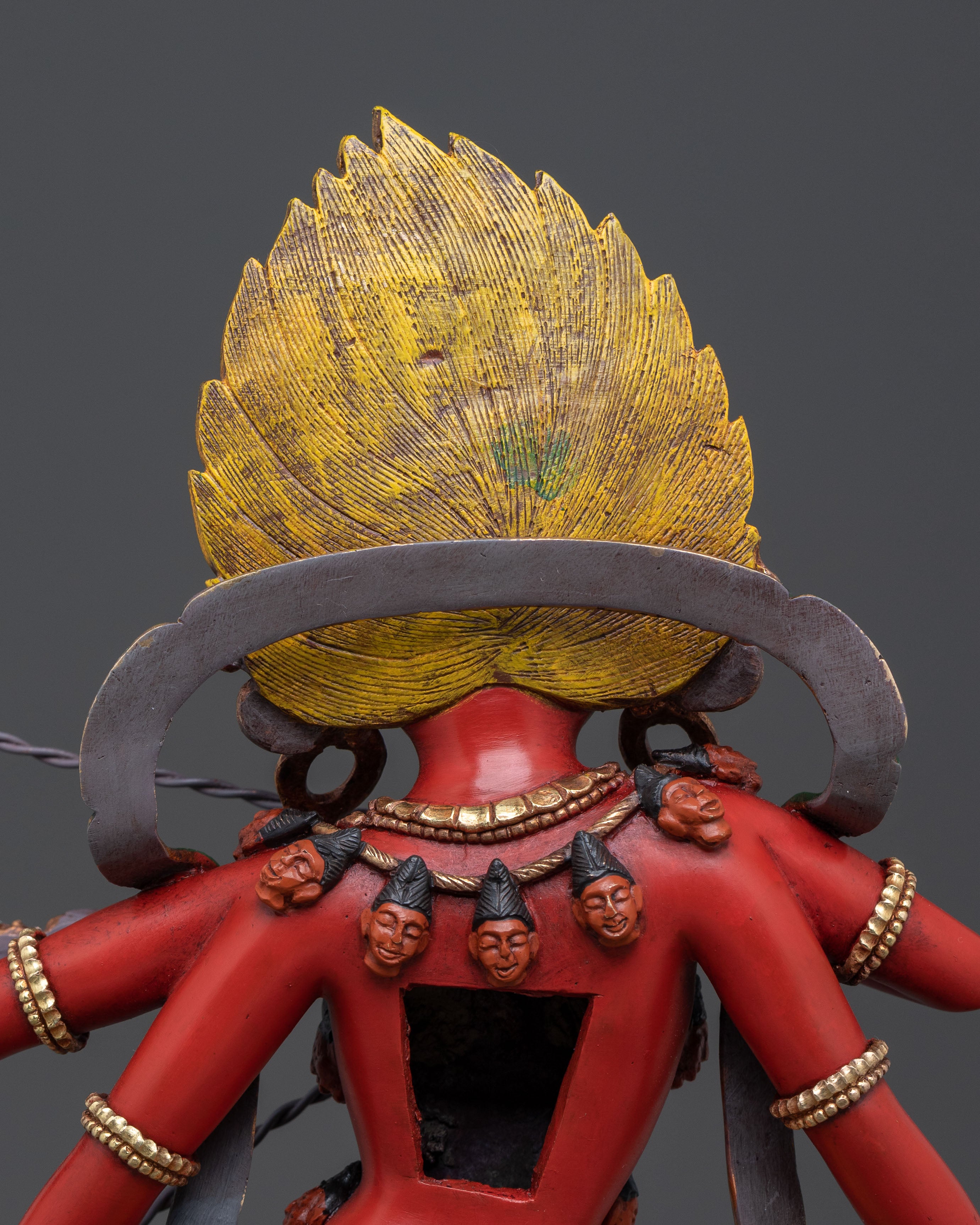Red Tara: Kurukulla | 24K Gold Gilded Traditional Figure