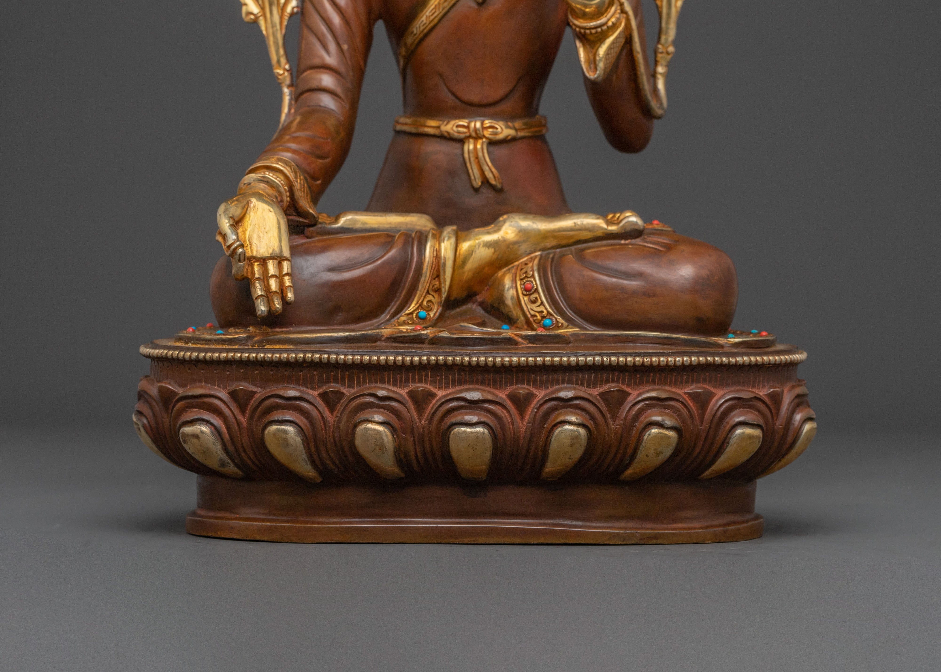 Handcrafted Yuthon Yonten Gonpo Statue |  Spiritual Altar