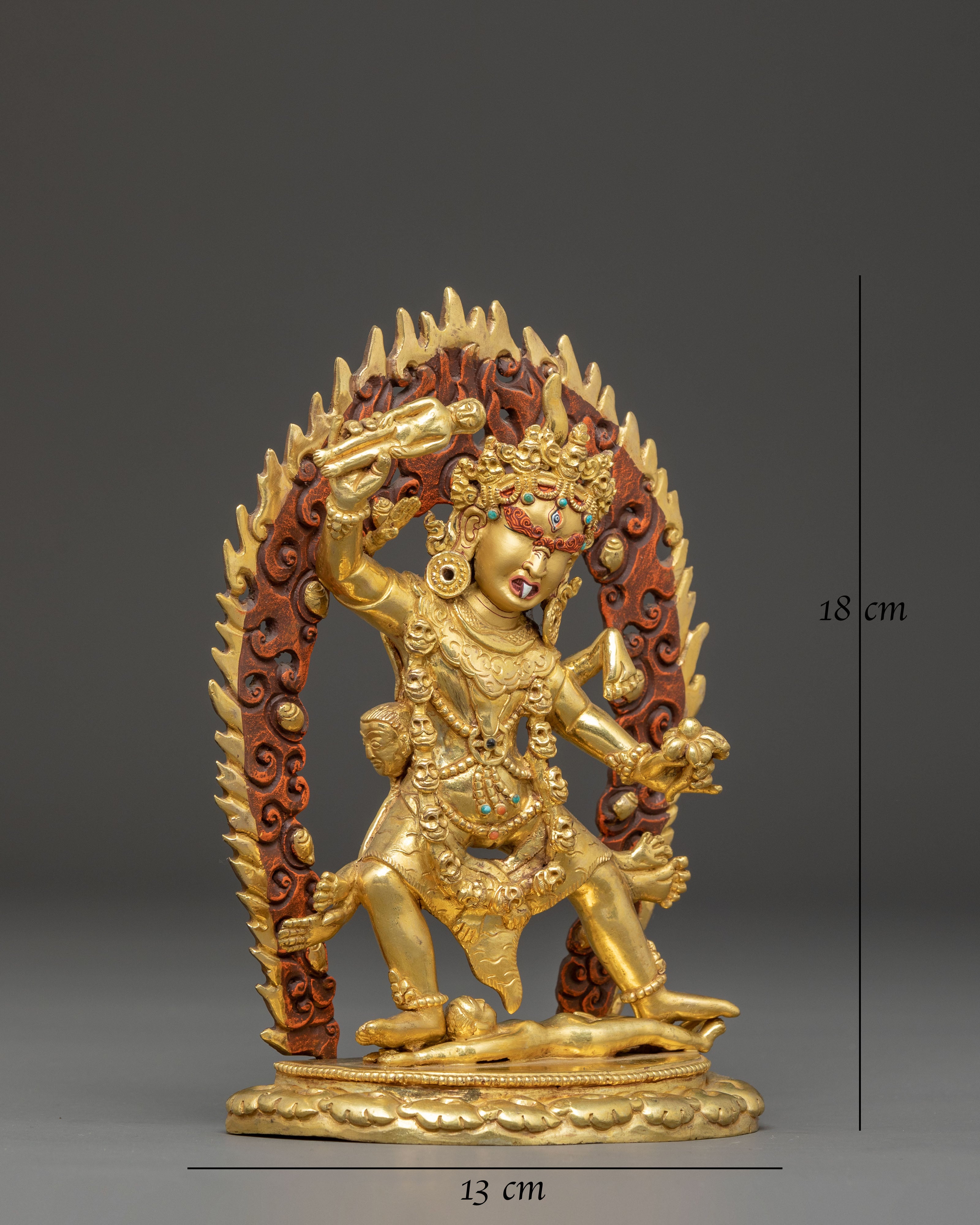 Dharmapala Ekajati Statue | Tantric Protector