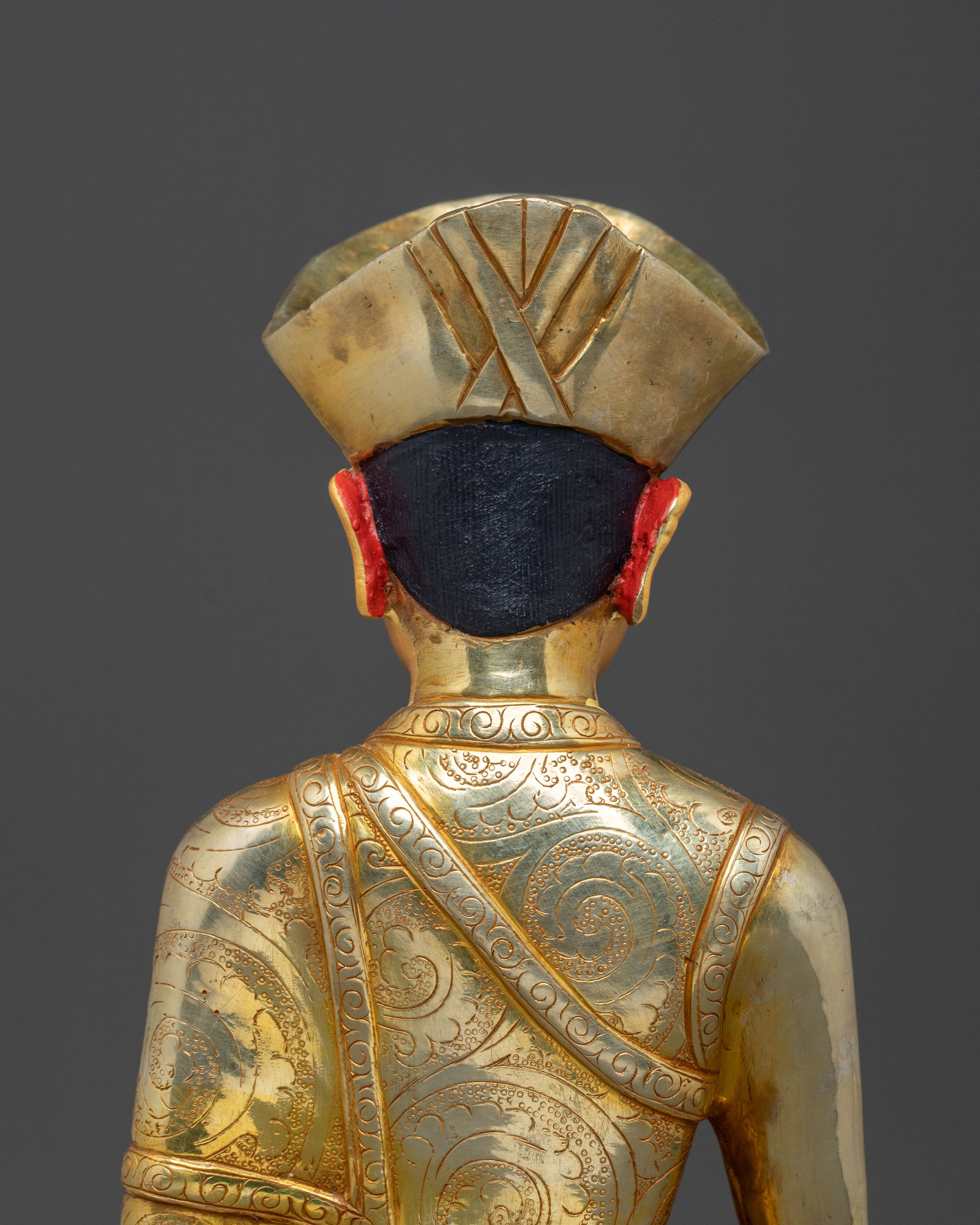 Jigten Sumgon Buddhist Statue | Tibetan Sacred Sculpture