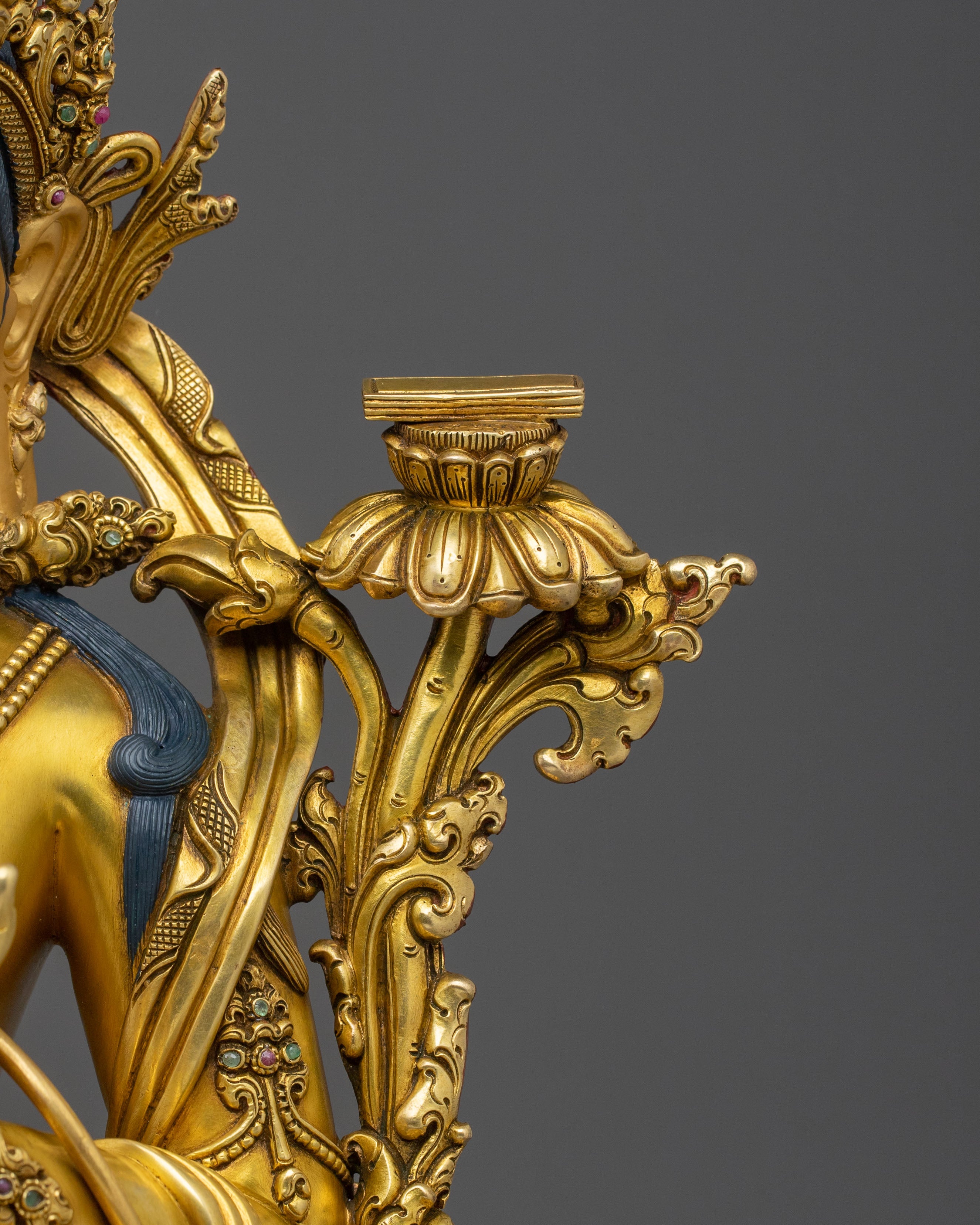 Manjughoṣa Spiritual Sculpture | Buddhist Shrine Decor