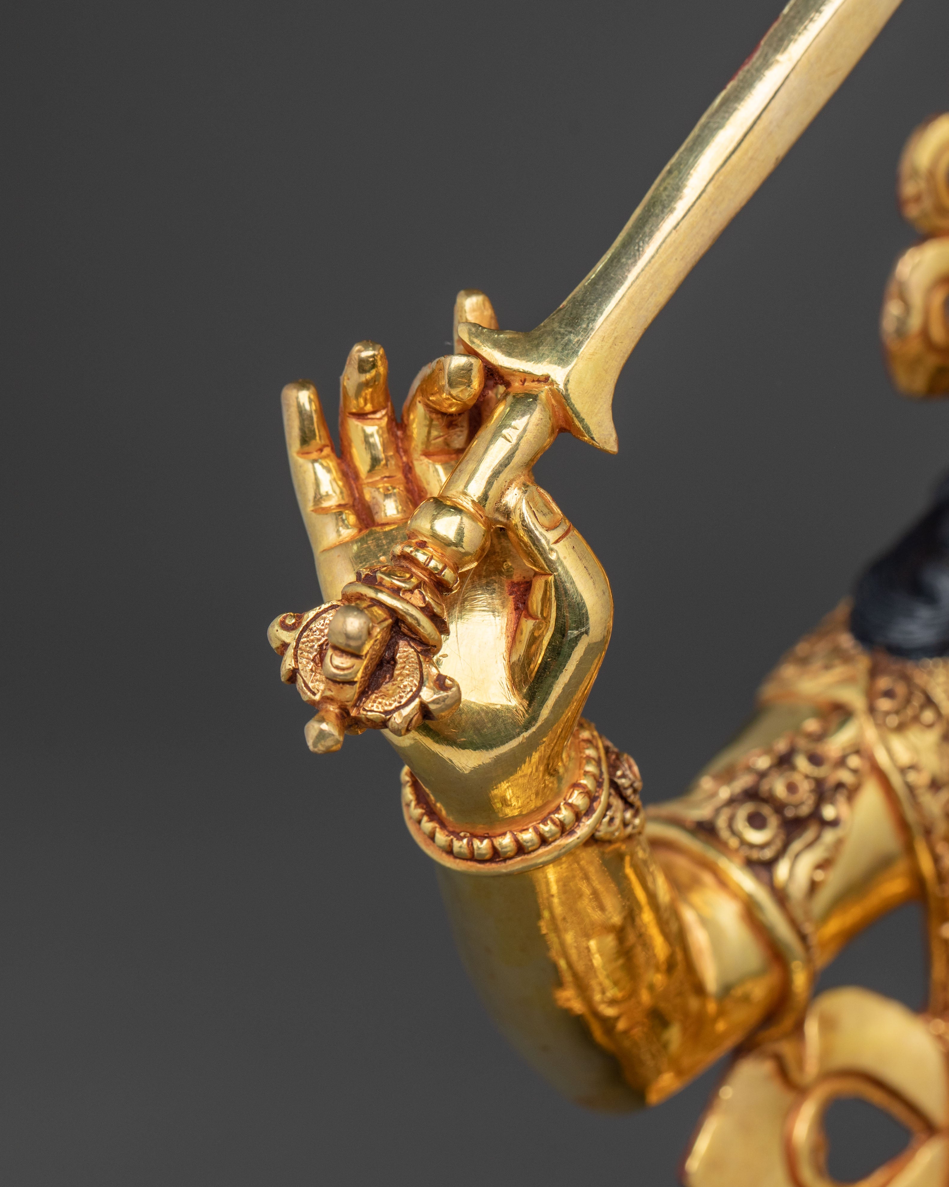 Sacred Manjushri Blessing Statue | Bodhisattva of Wisdom