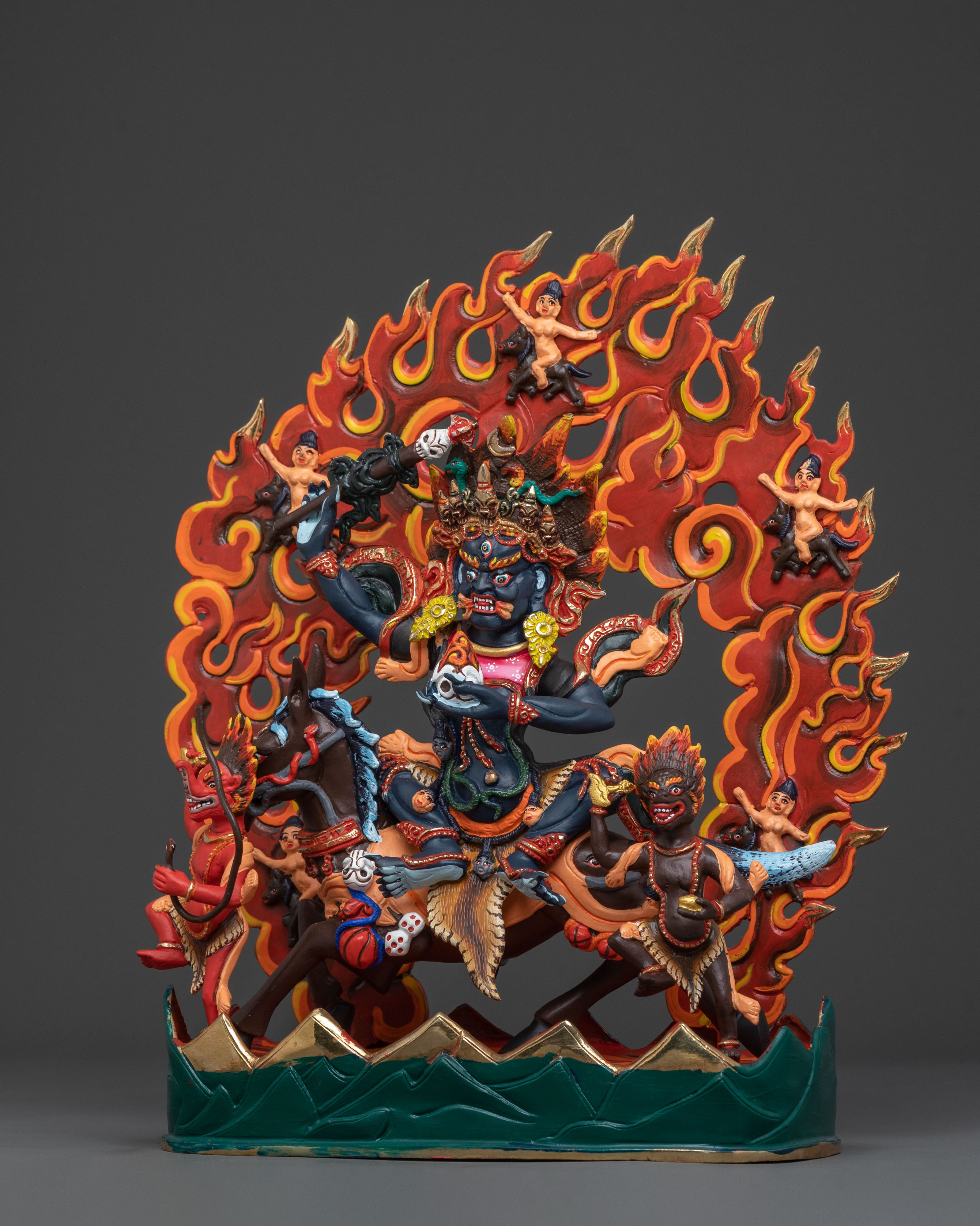Palden Lhamo Statue | Buddhist Home Decor