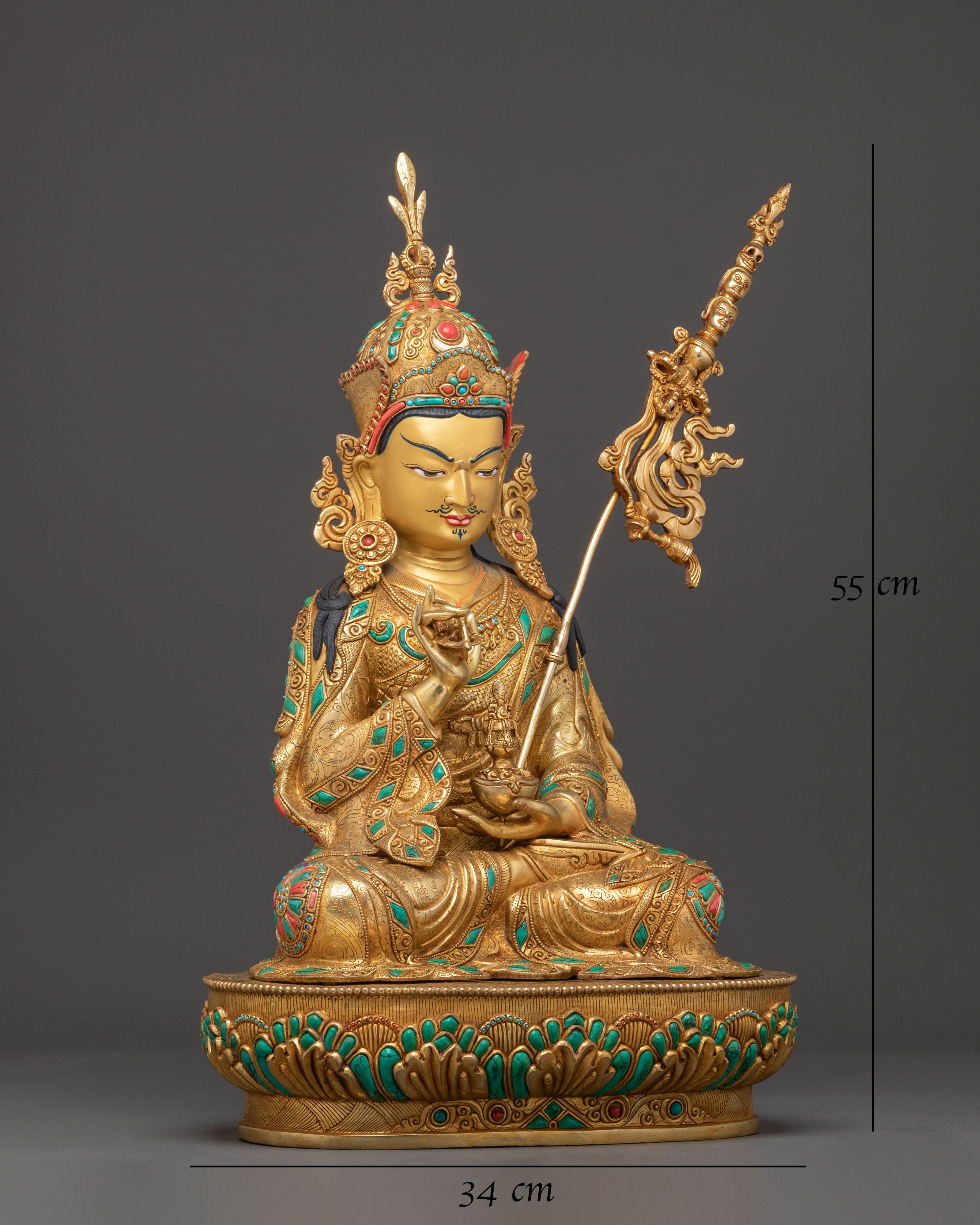 Blessing Guru Tsokye Dorje Statue