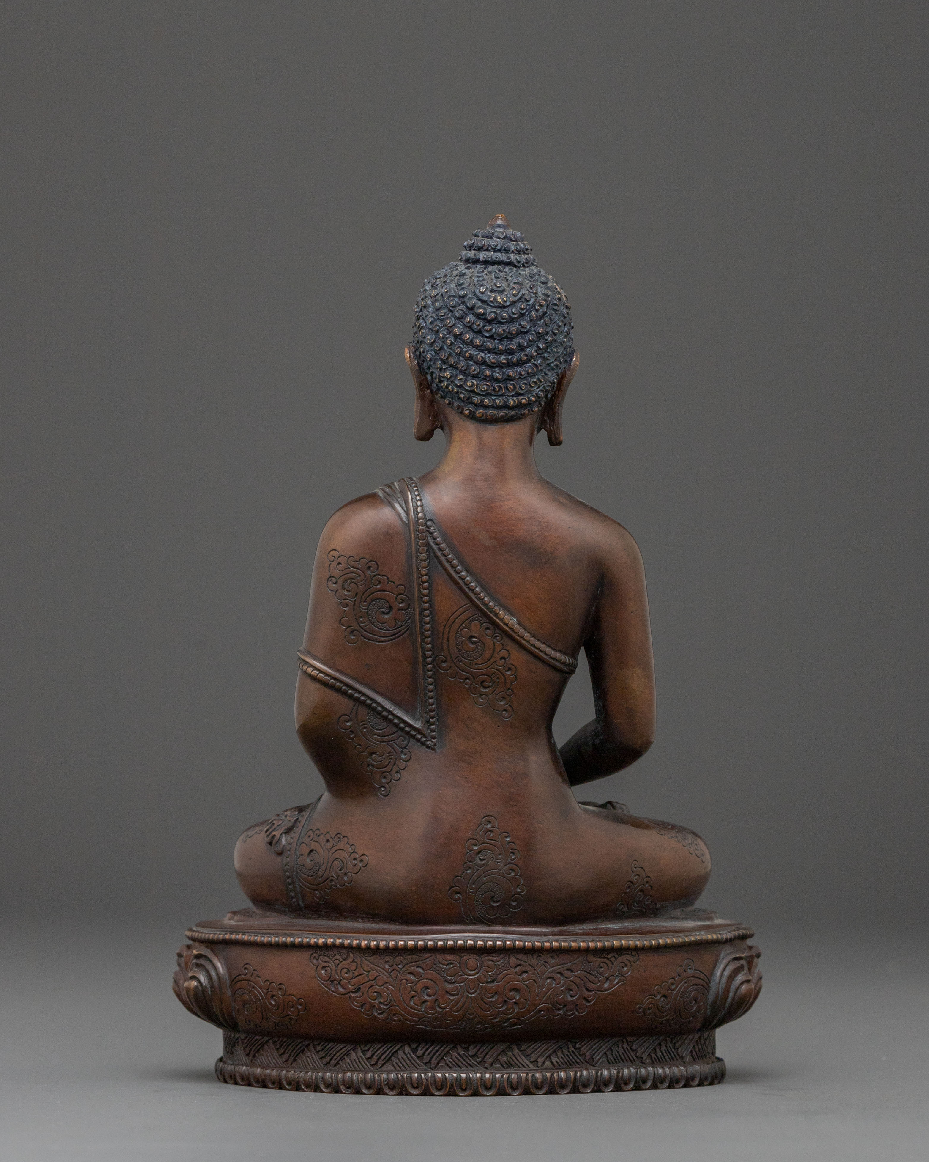 Amitabha Buddha | Oxidized Copper Statue