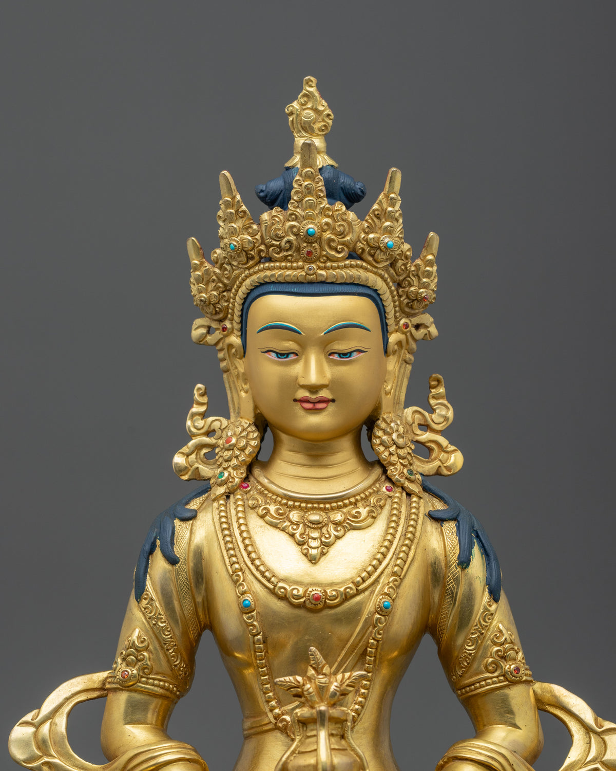 long life deity amitayus spiritual sculpture | Symbol of Longevity