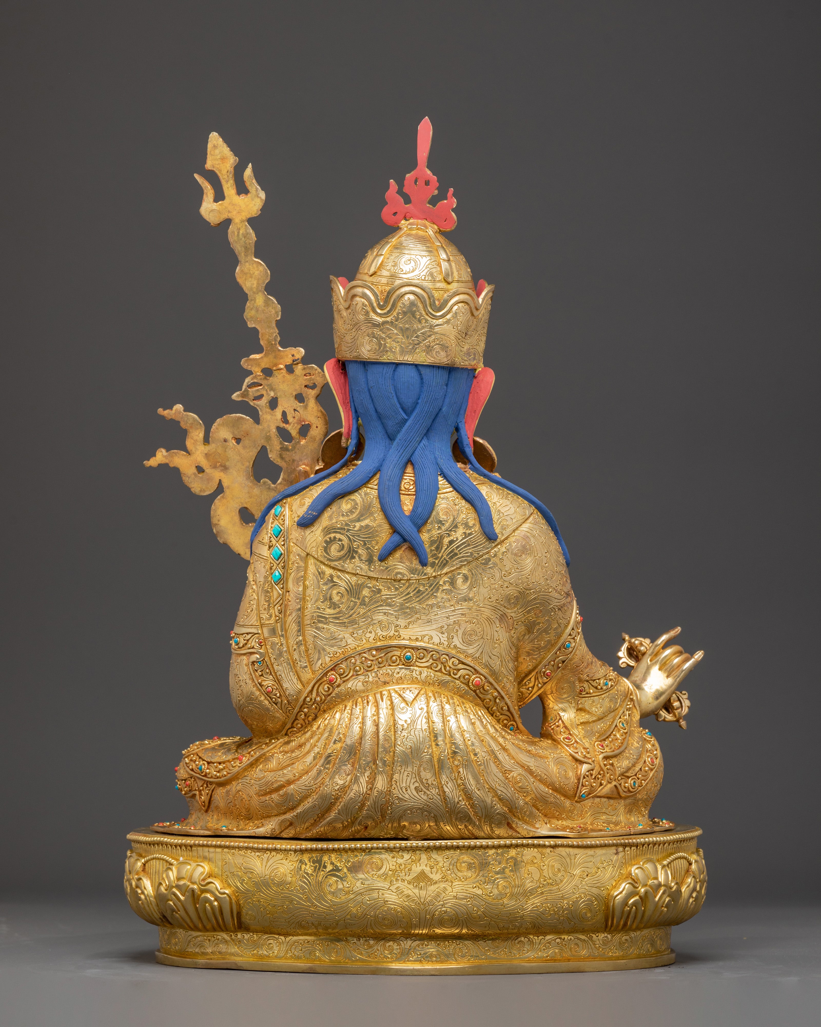 Handcrafted Sculpture of Guru Padmasambhava | Tantric Master and Dharma Protector