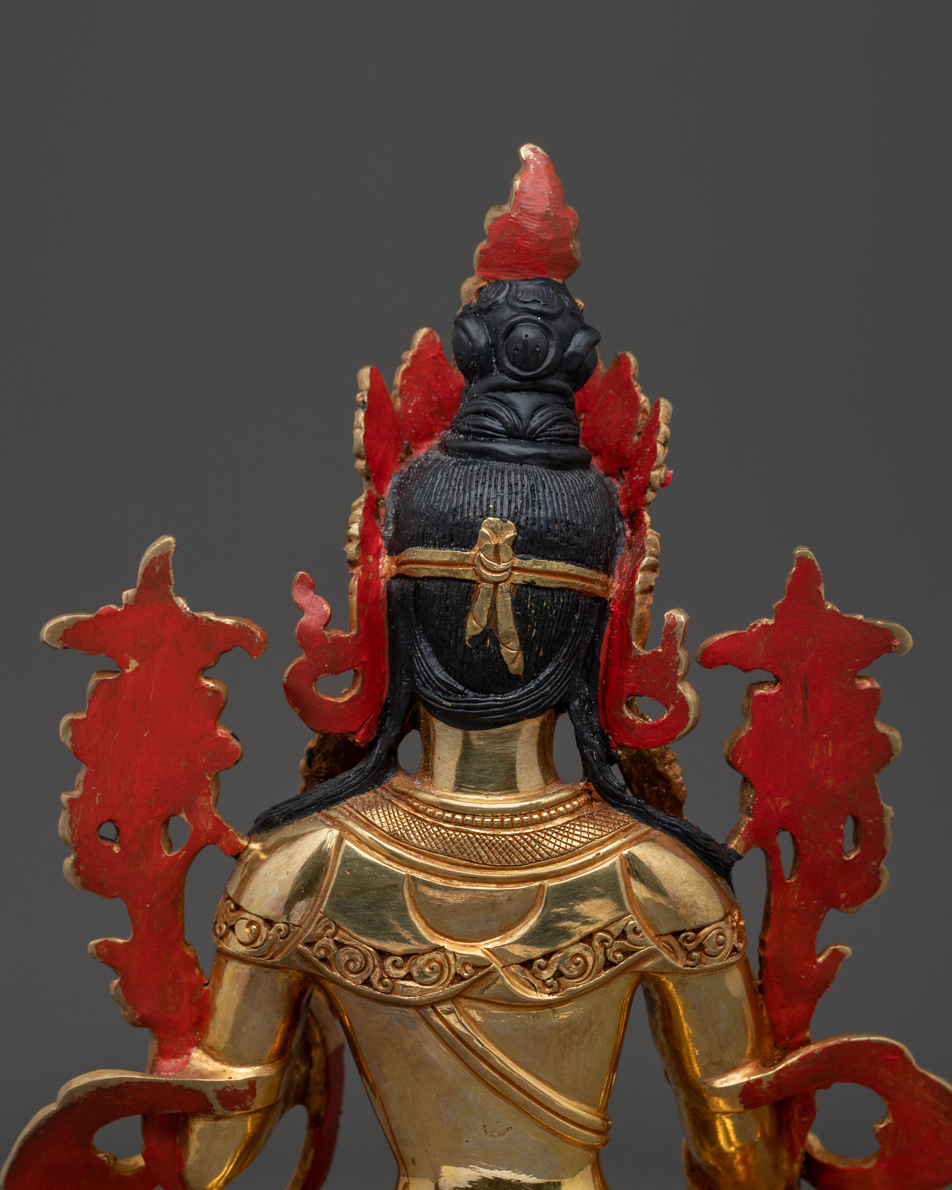 White Tara Sculpture | Tibetan Buddhist Goddess