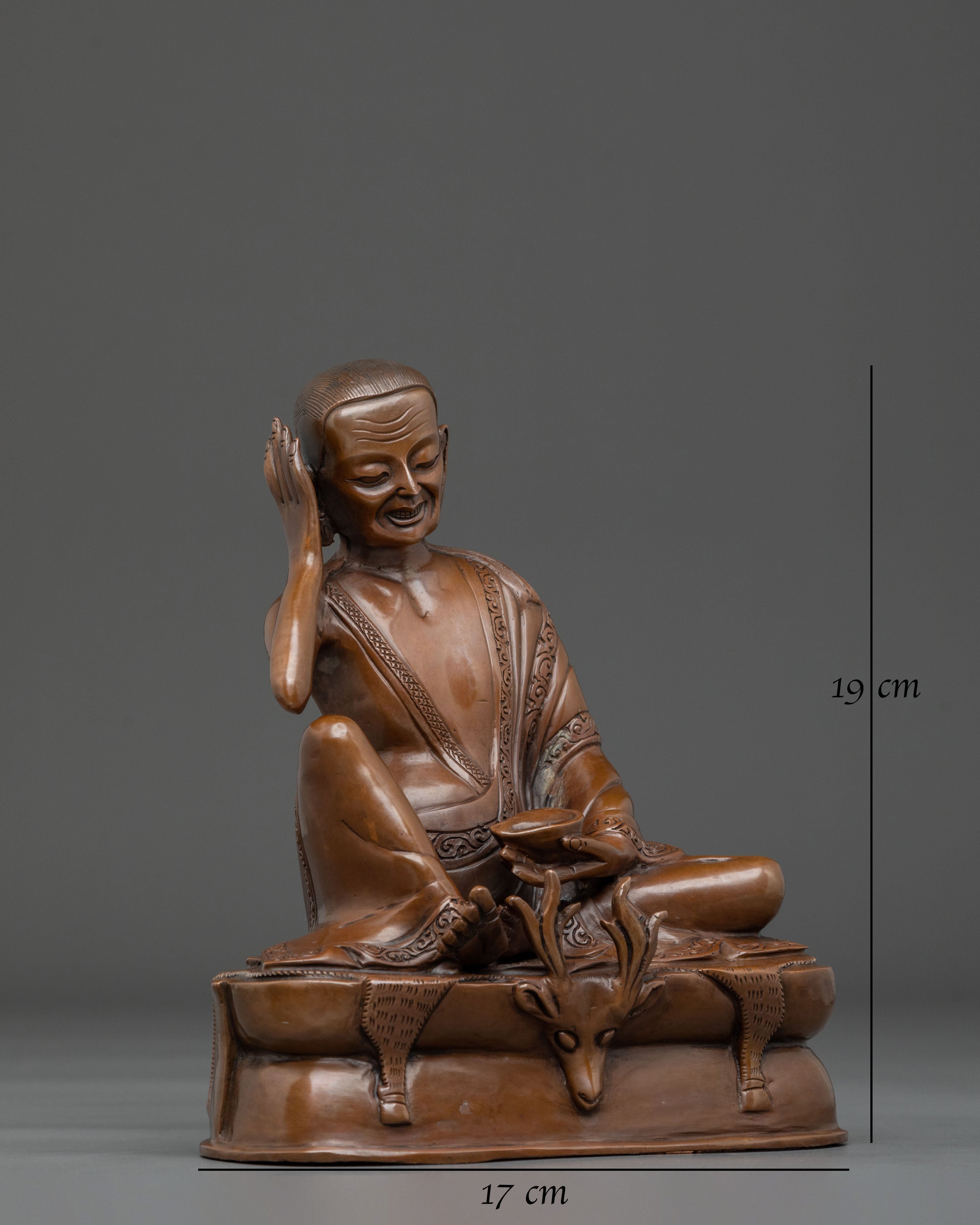 Milarepa Statue: Tibetan Buddhist Master