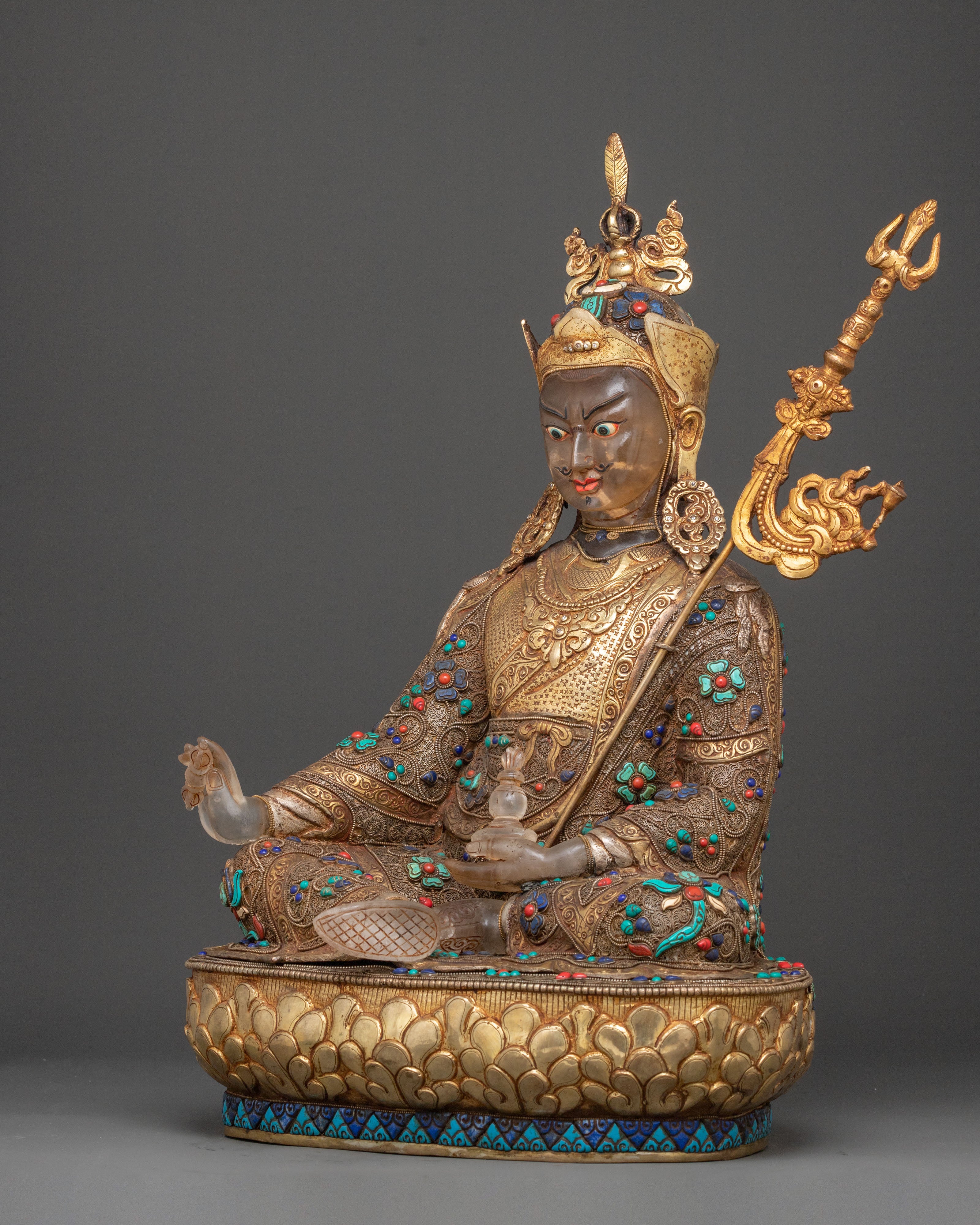 Guru Rinpoche Statue | Tibetan Buddhist Master