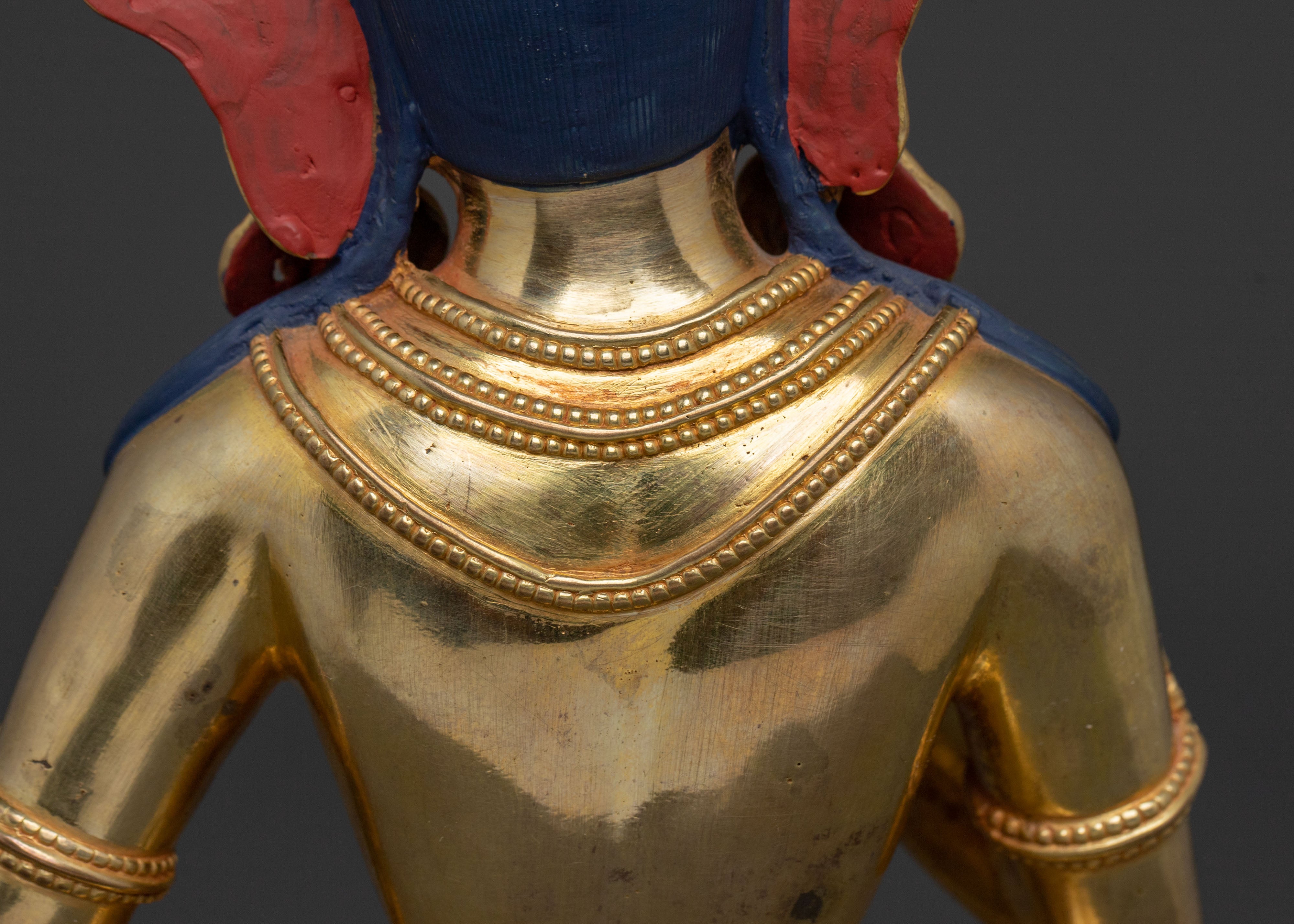Vajrasattva Sacred Statue | Buddhist Deity of Purification
