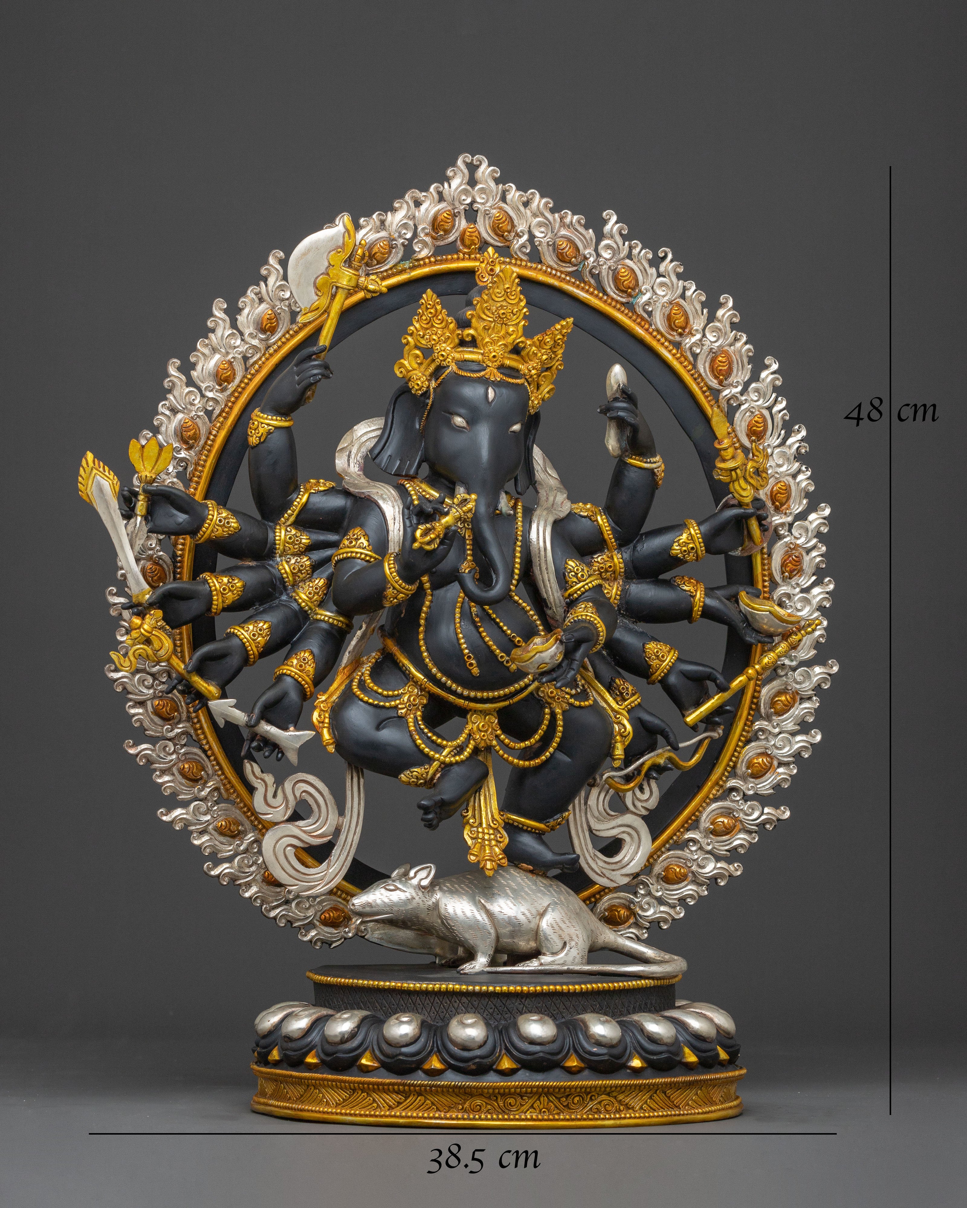 Ganesh God Spiritual Statue | Sacred Spiritual Art