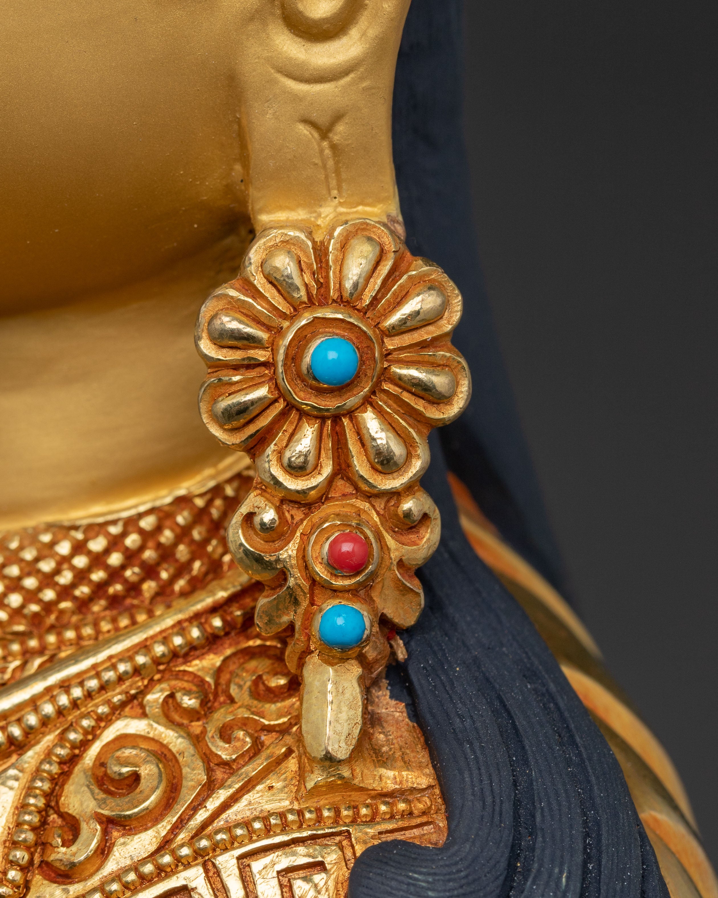 Handcrafted Guru Rinpoche Statue for Meditation | Padmasambhava Figurine