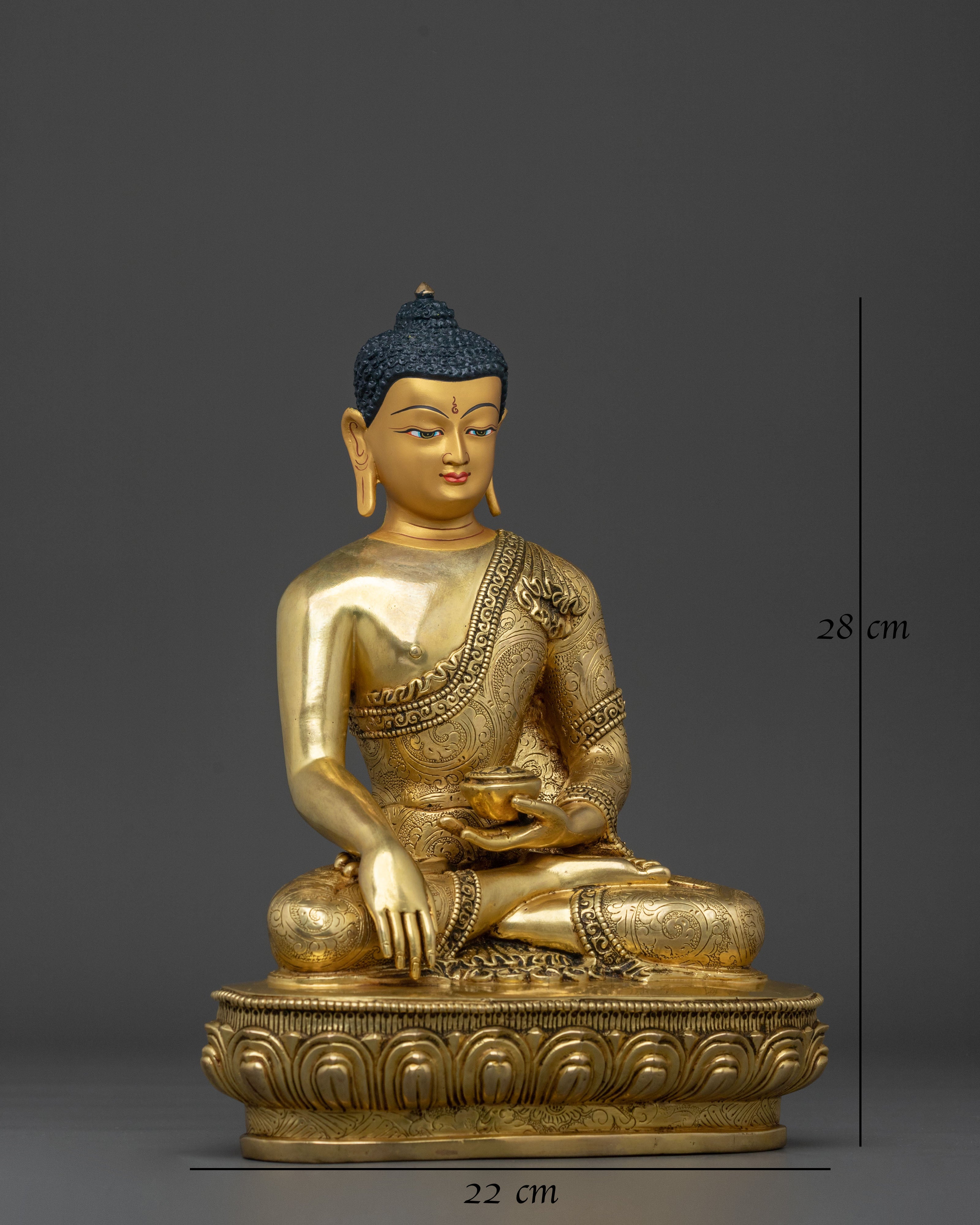 Shakyamuni Buddha Sacred Statue | Historical Buddha