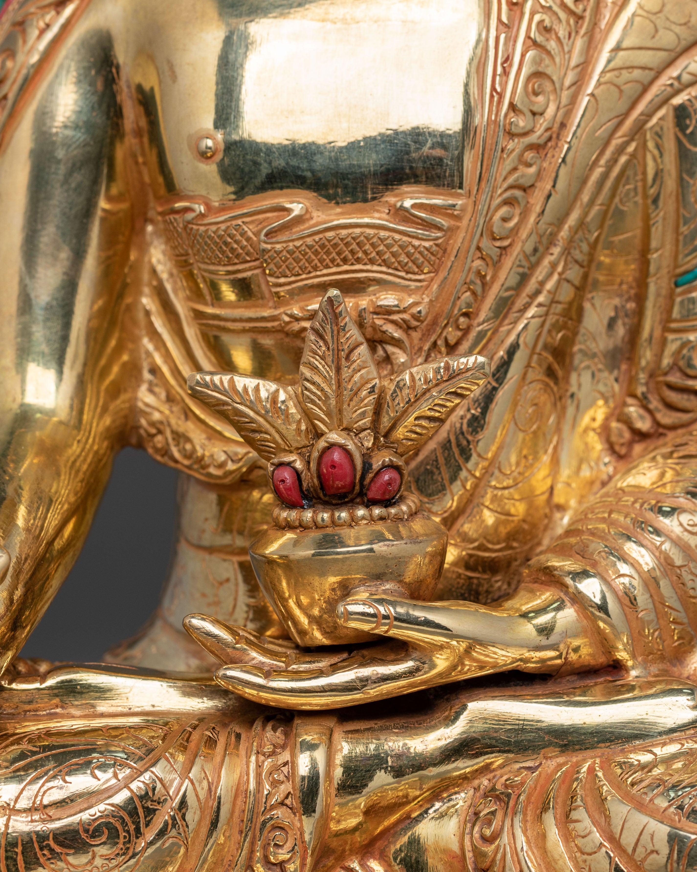 Bhaiṣajyaguru Traditional Statue: Spiritual Healer