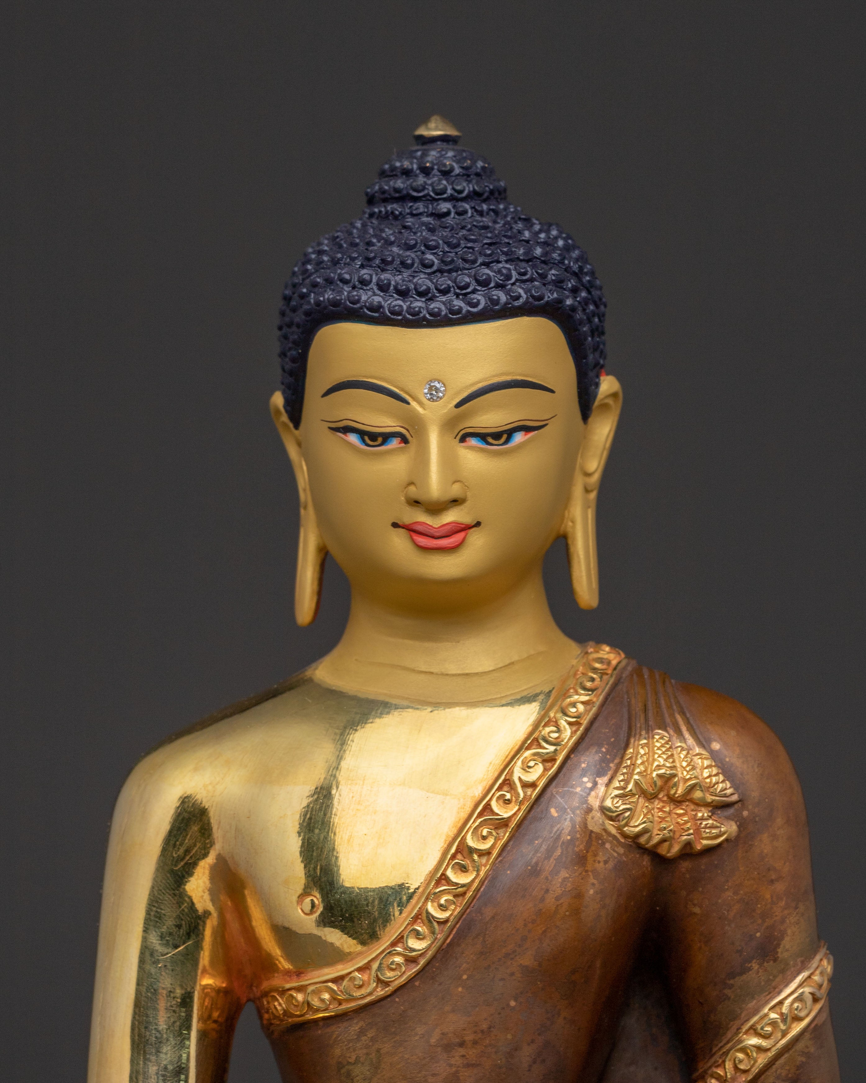 Enlightened Shakyamuni Buddha Ritual Statue for Altars
