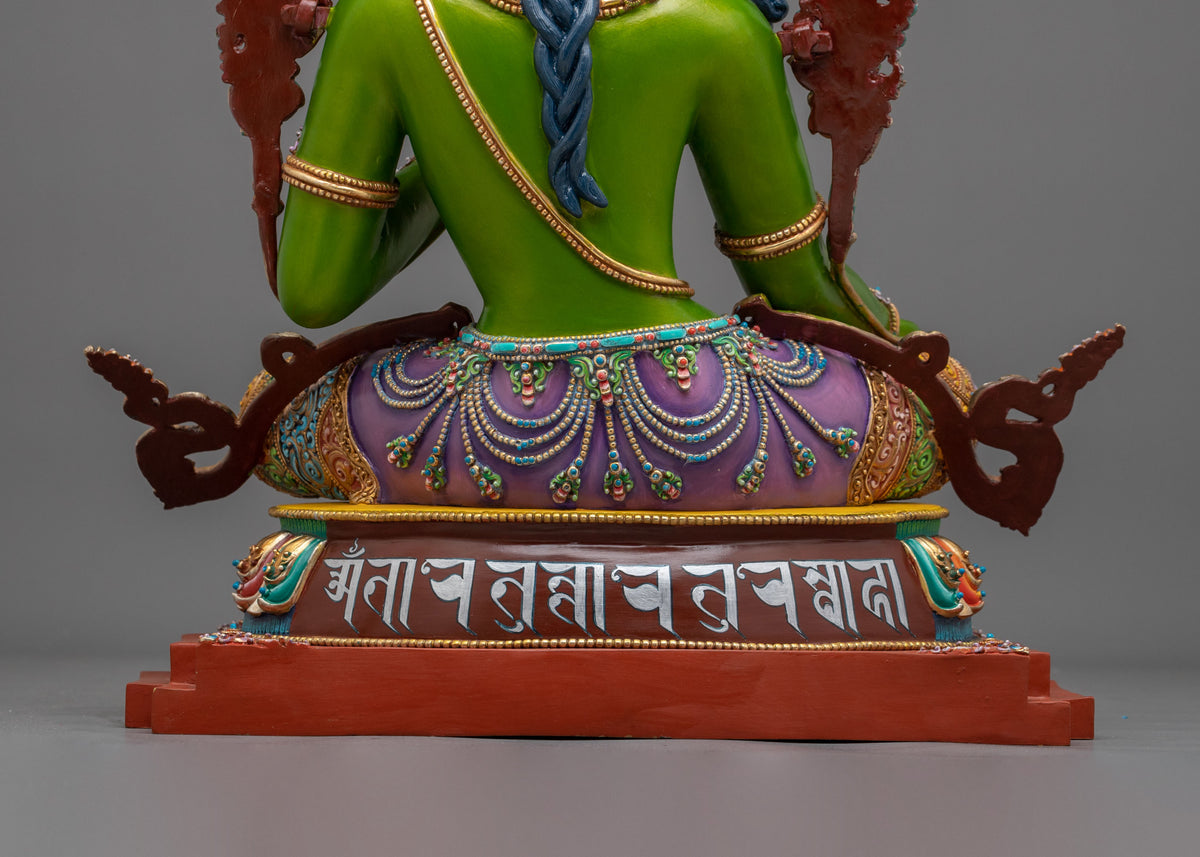 Green Tara Sculpture | Mother of All Buddha