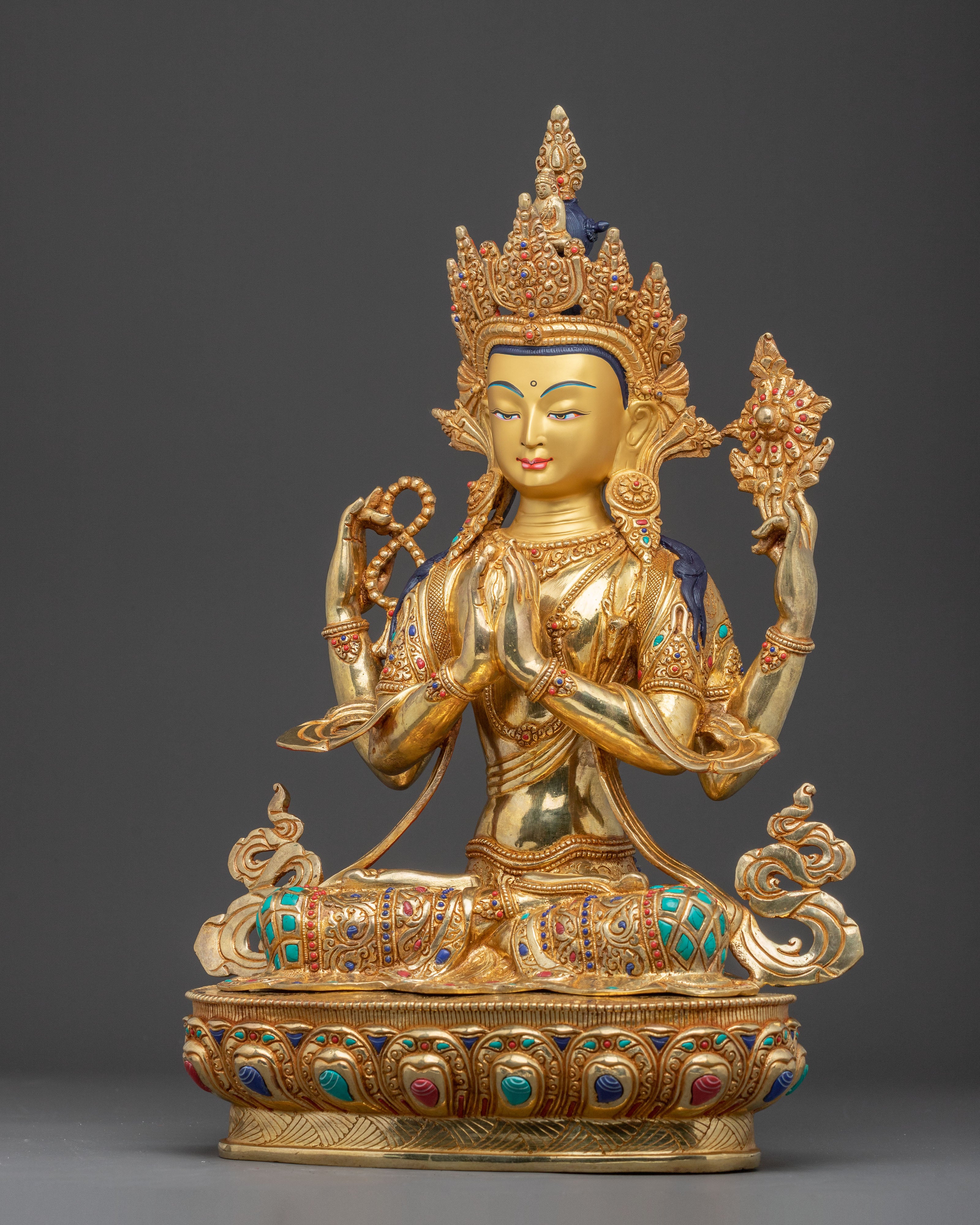 Chenrezig Statue: Blessings of Compassion and Peace