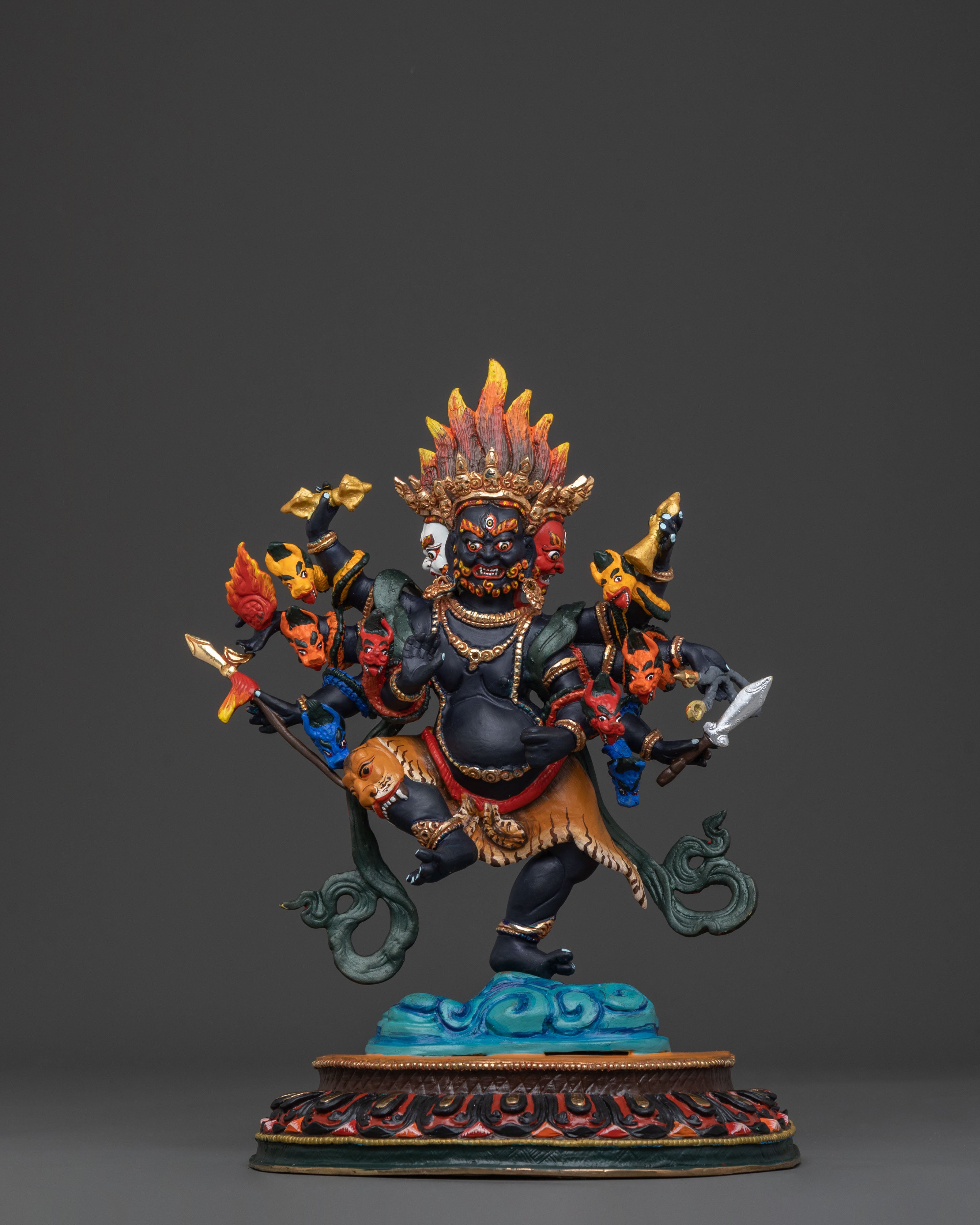 Dharma Protector: Uchusma Buddhist Statue