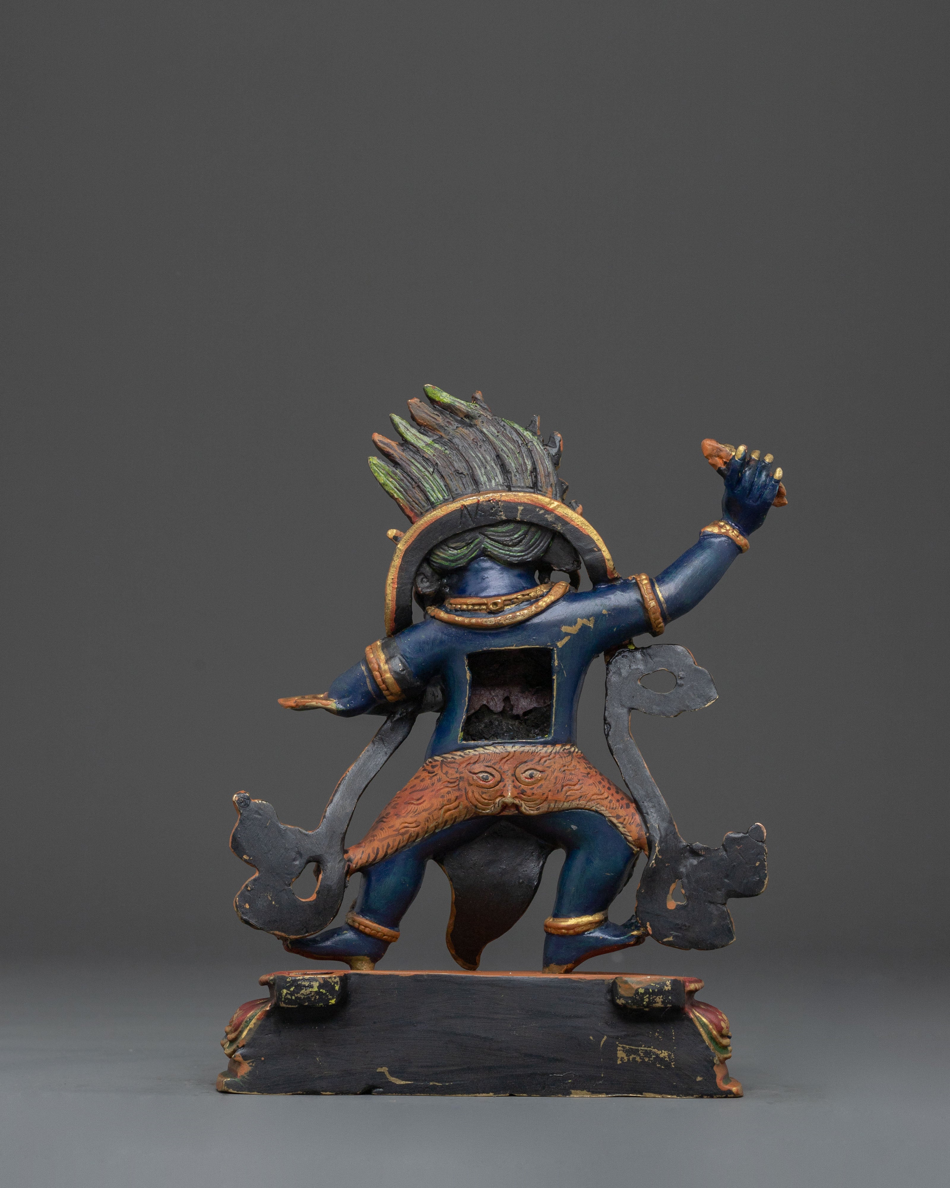 Vajrapani Sacred Protector Statue | Wrathful Guardian of Power