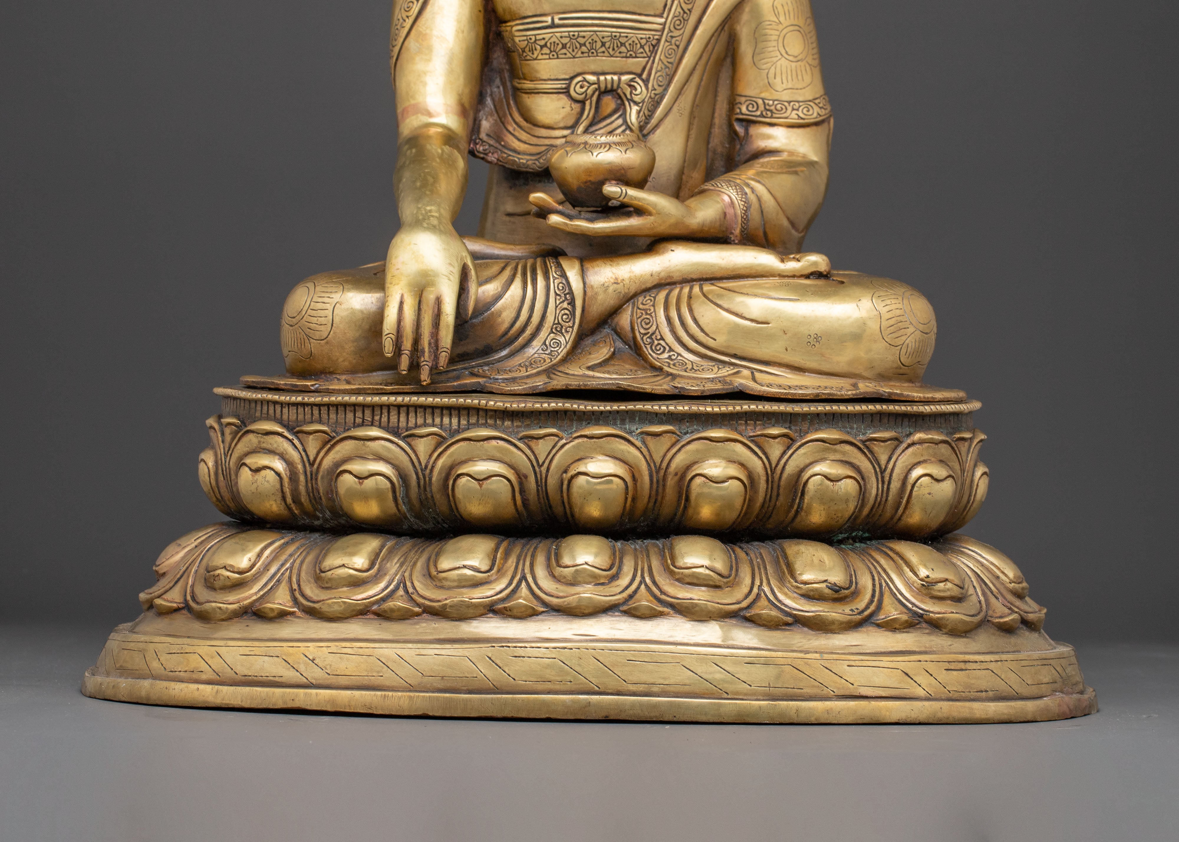 Handmade Gautama Buddha Brass Art | Home Decor