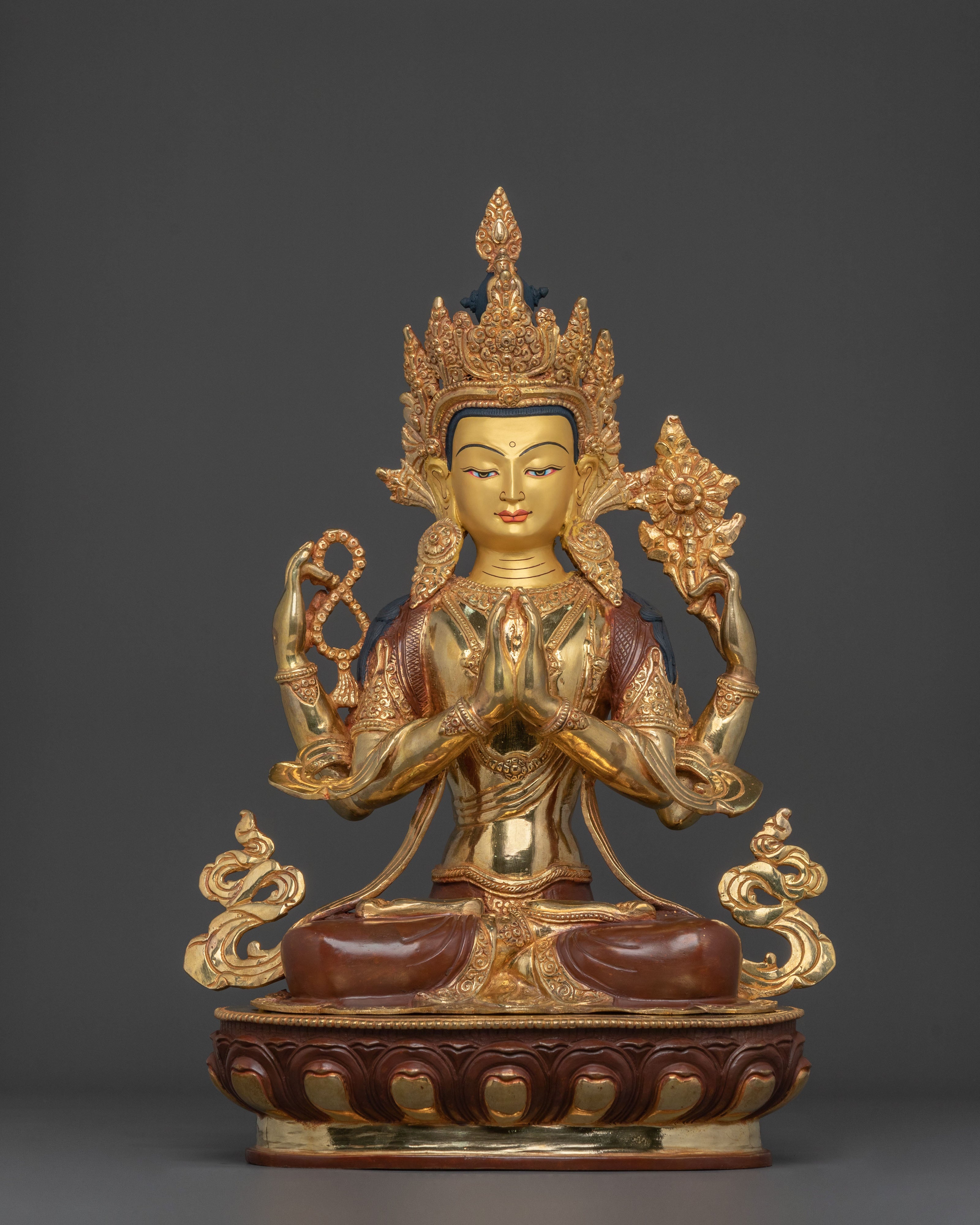 Buddha Dharma Sangha Set | Sacred Statue Collection