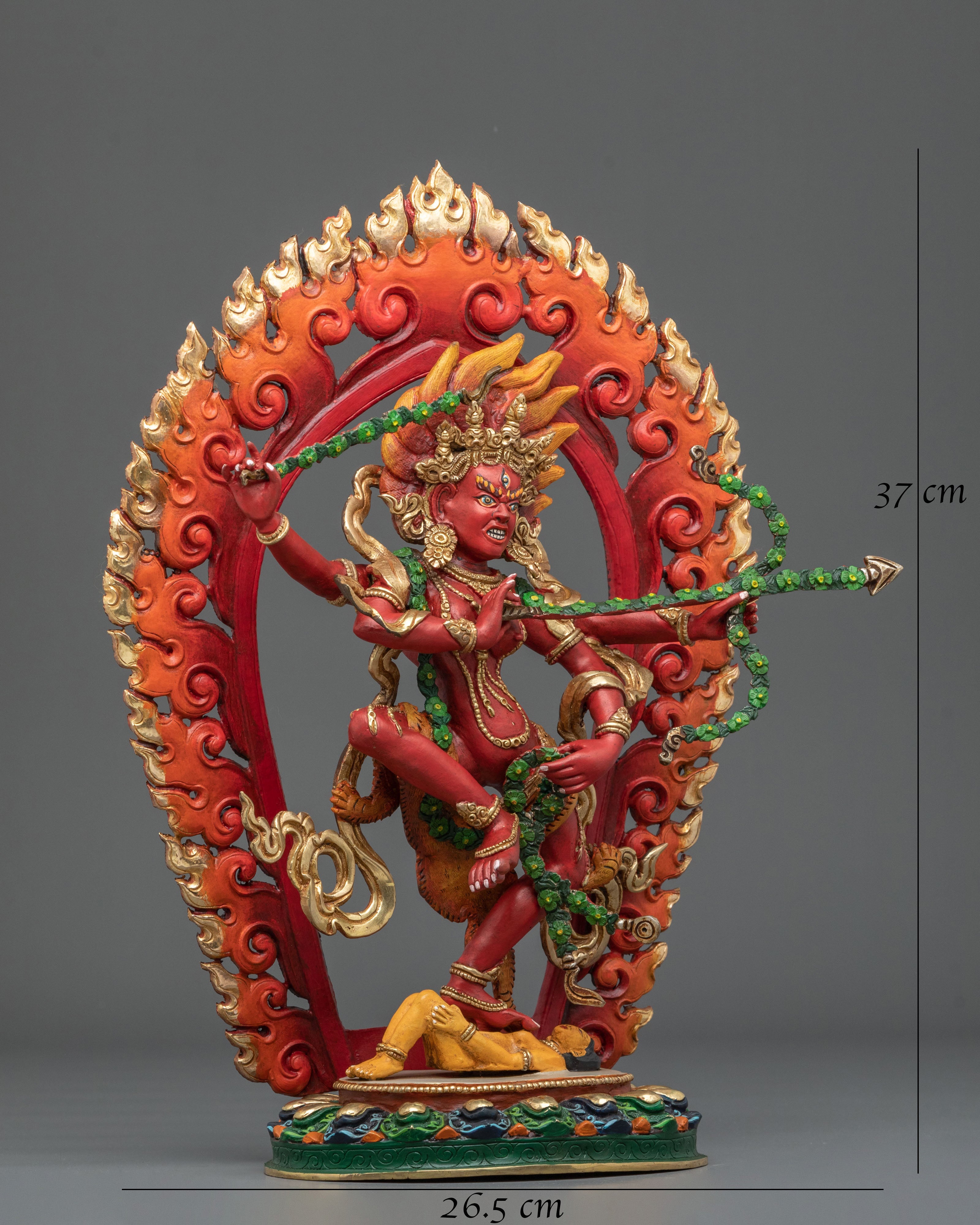 Kurukulla "Red Tara" Sculpture | Handcrafted Devotional Figurine