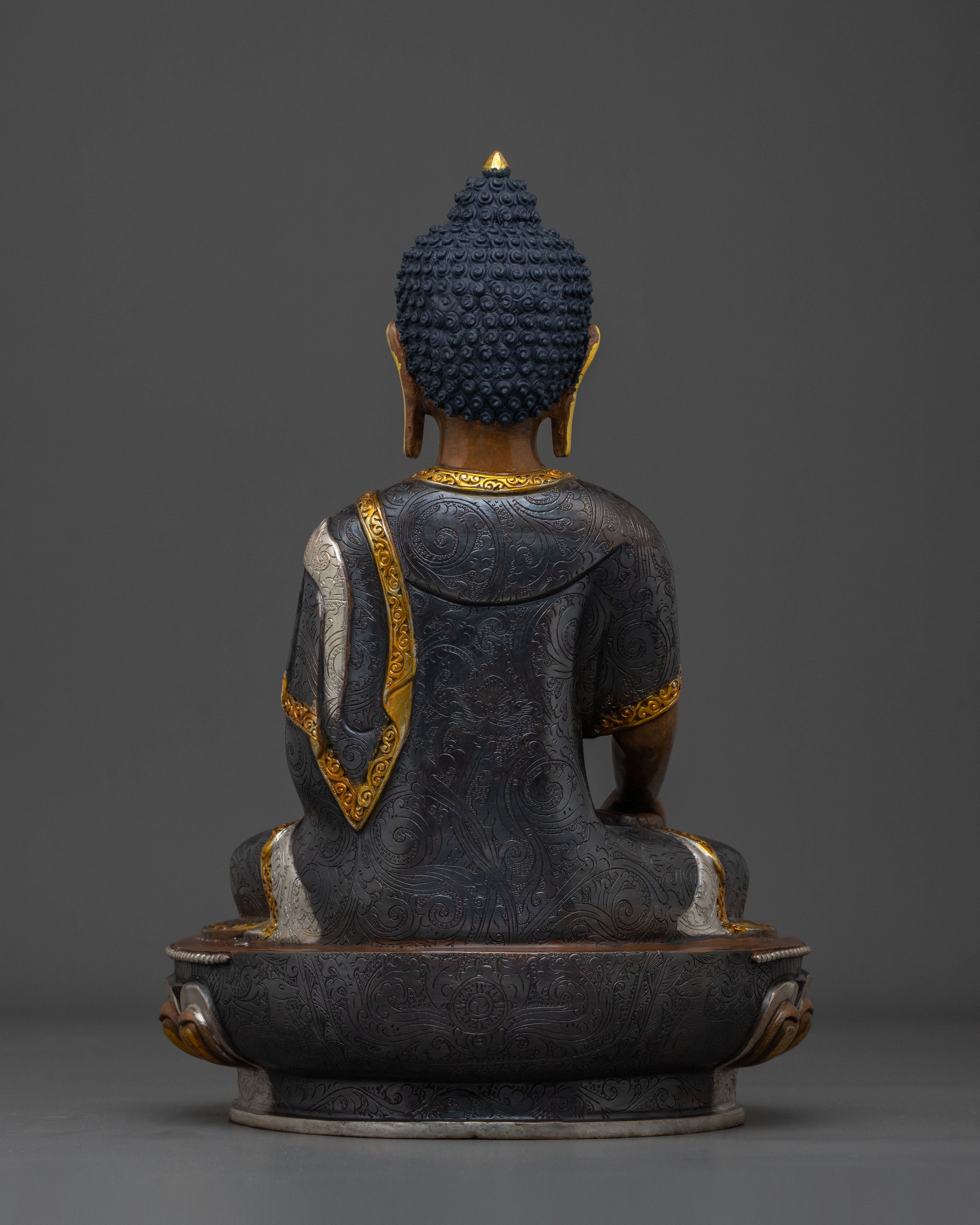 Gautama Buddha Buddhist Statue | Traditional Himalayan Spiritual Artwork