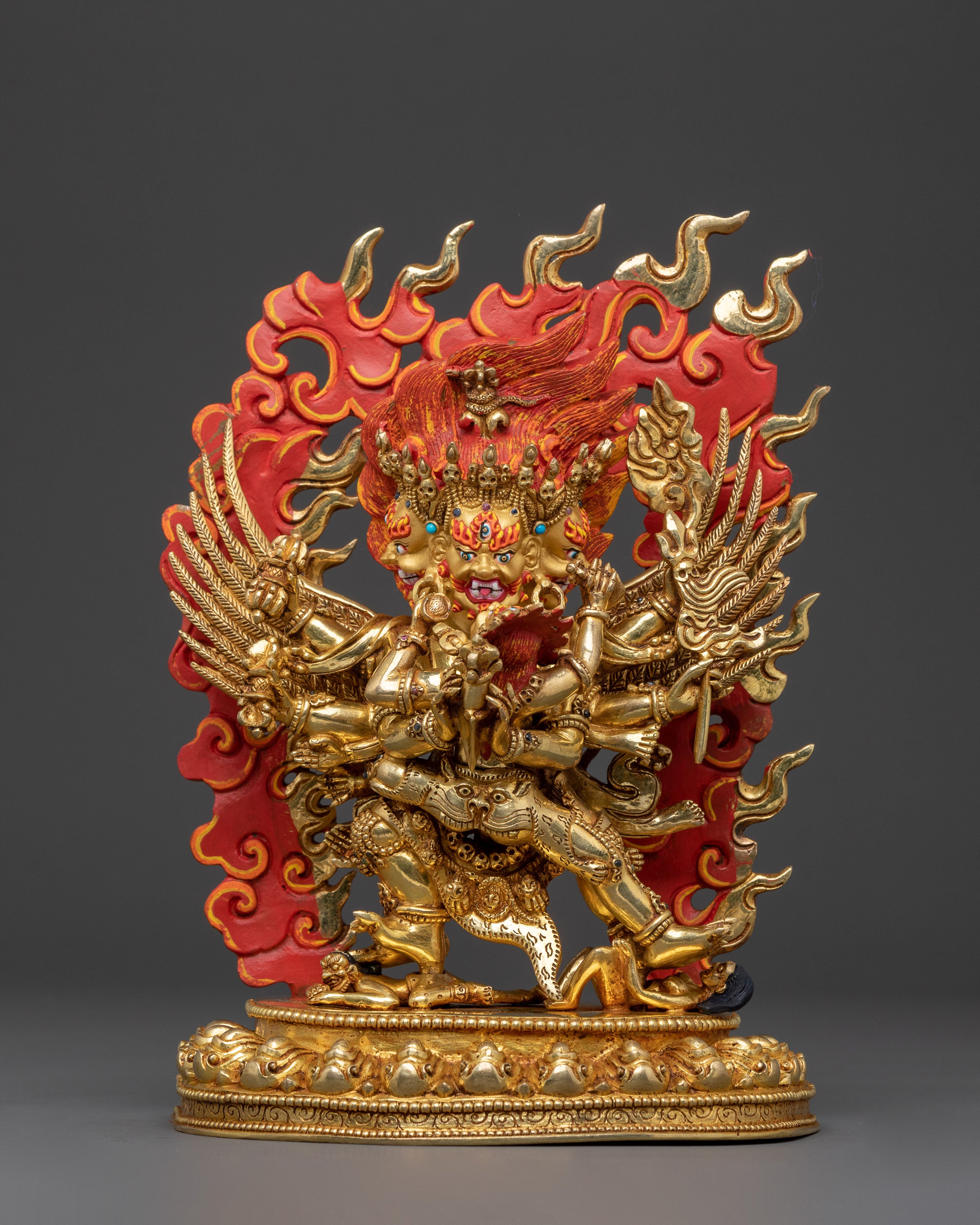 Vajrakilaya Tantric Buddha Sculpture | Buddhist Decor