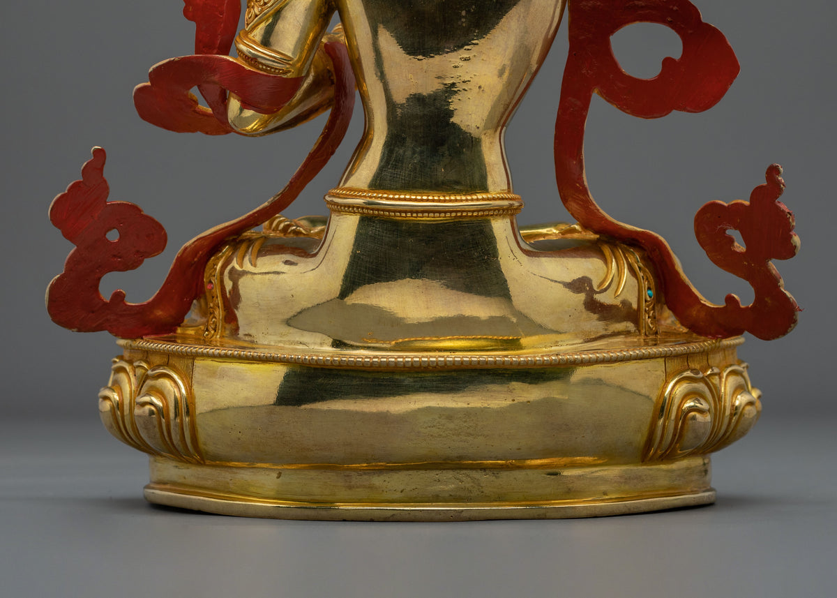 Manjushri Sacred Copper Sculpture | Bodhisattva of Wisdom