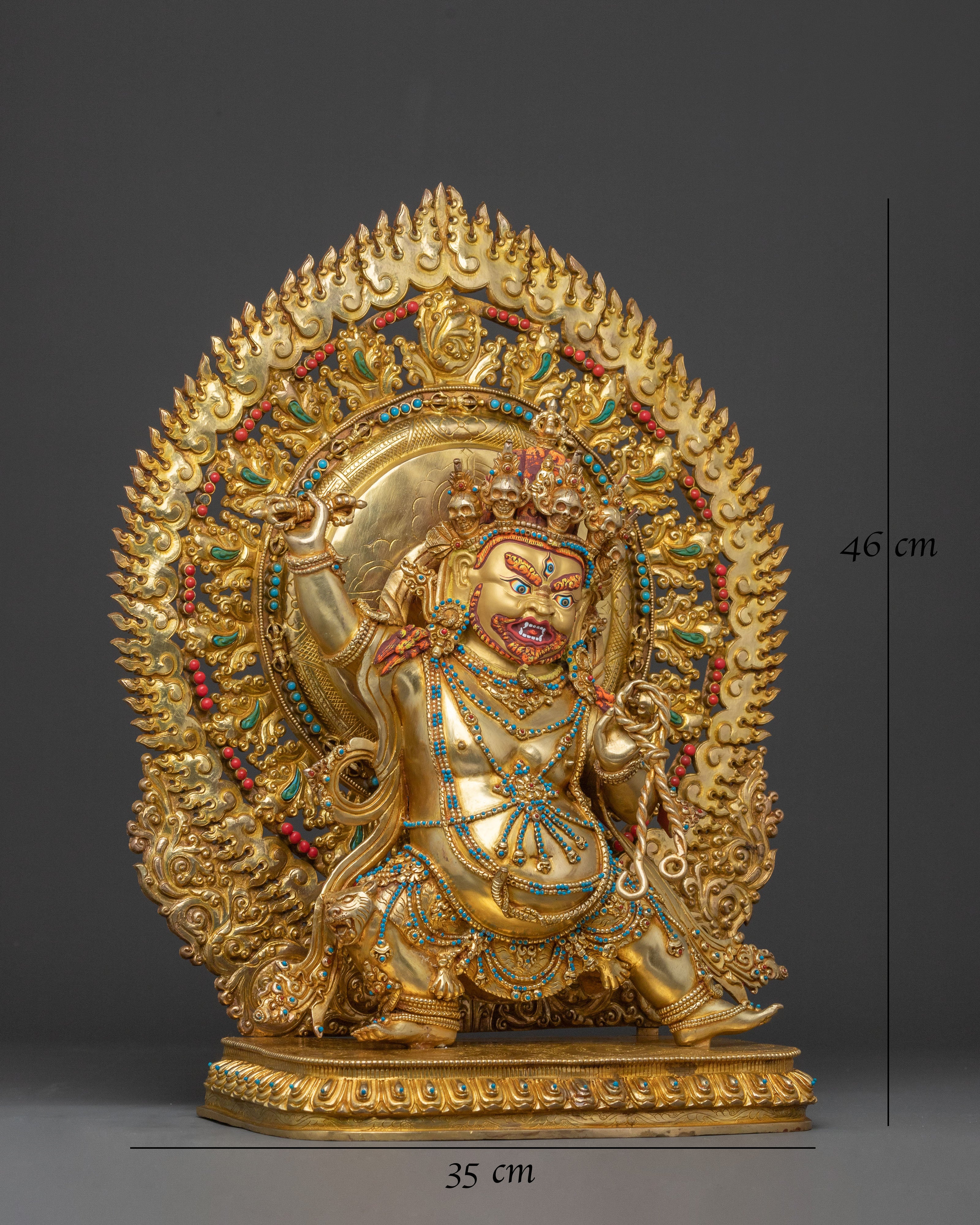 Deity Vajrapani Statue | Wrathful Protector