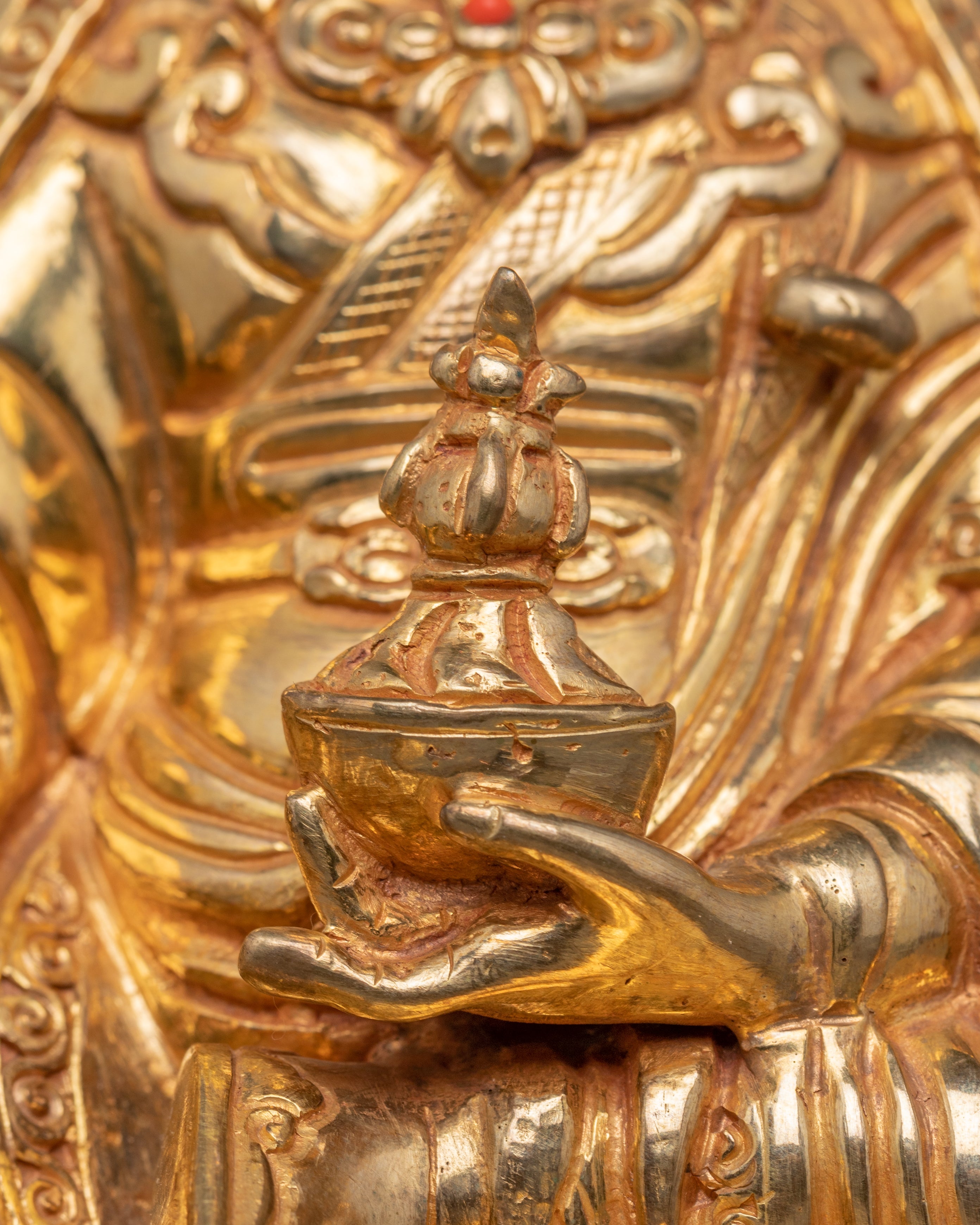 Handcrafted Guru Rinpoche Artwork | Lotus-Born Master