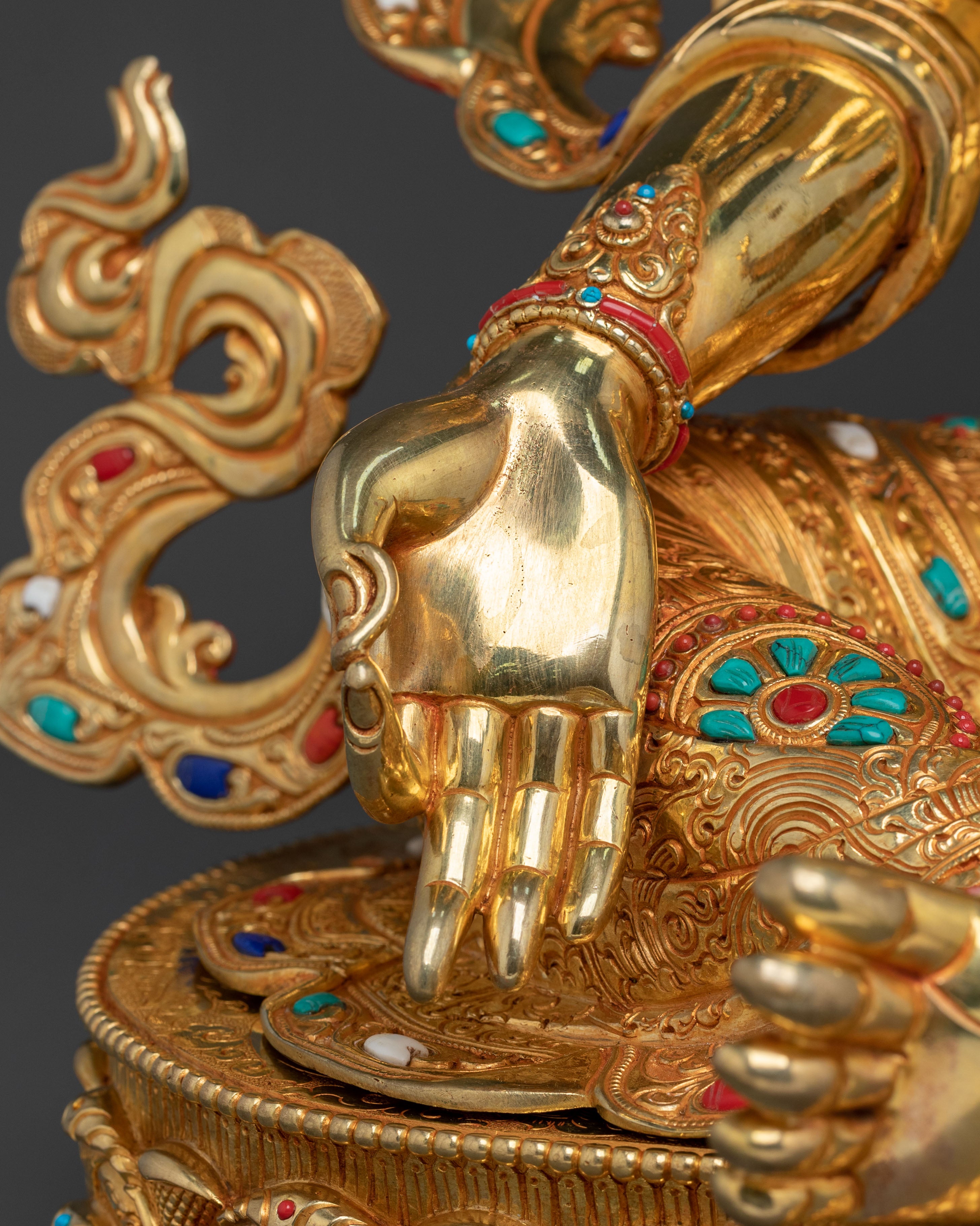 mother of liberation green tara sacred figurine | Compassionate  Goddess