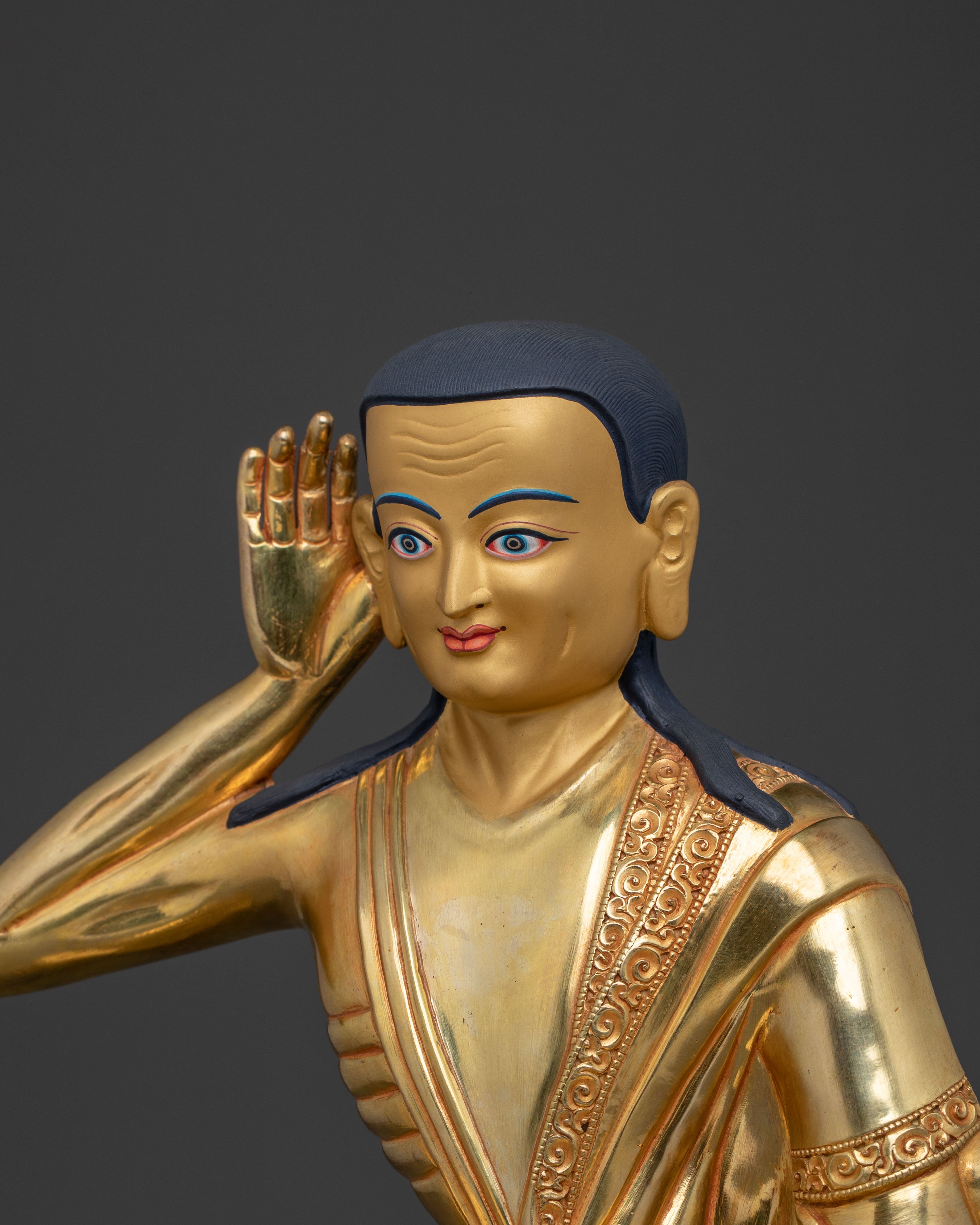 Milarepa Buddhist Master Statue | Buddhist Master of Meditation
